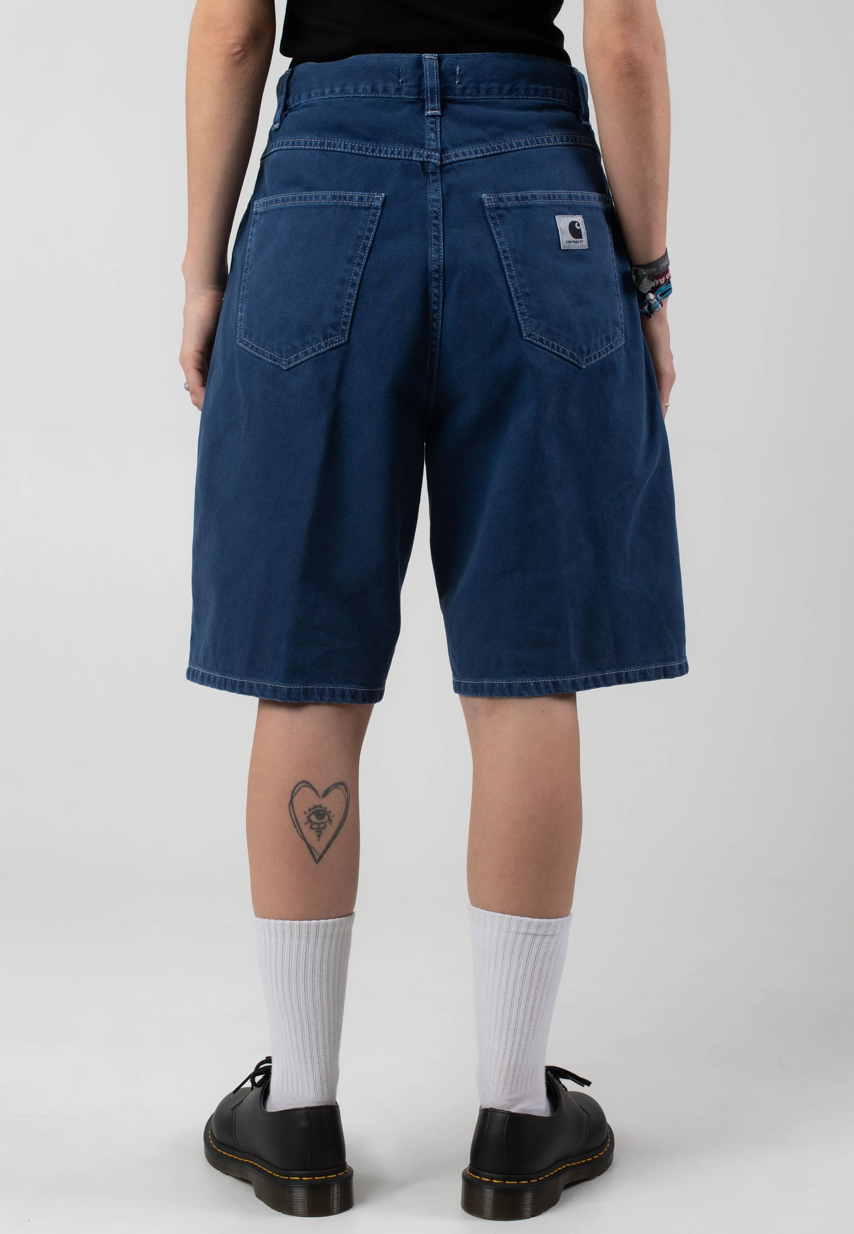 Good Quality Carhartt WIP - W' Brandon Stone Dyed Ink - Shorts
