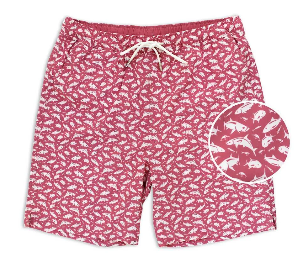 Business casual Grand Slam: Swim Trunks - Coral