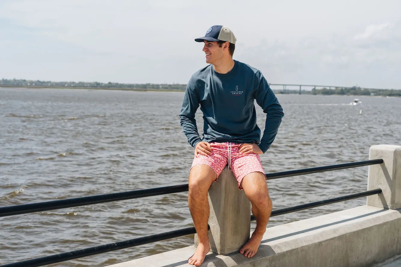 Good stretch Grand Slam: Swim Trunks - Coral