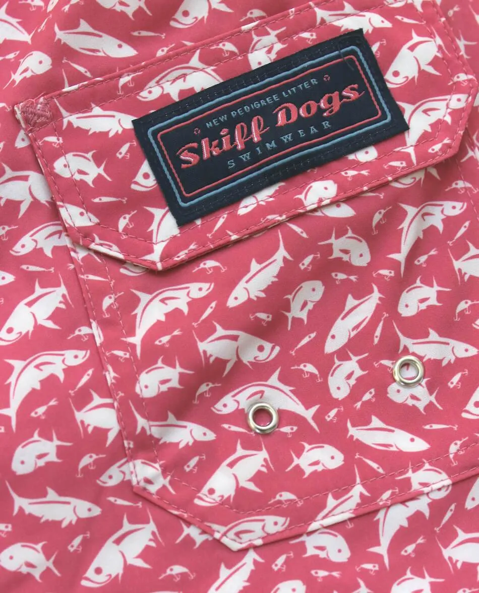 Good stretch Grand Slam: Swim Trunks - Coral