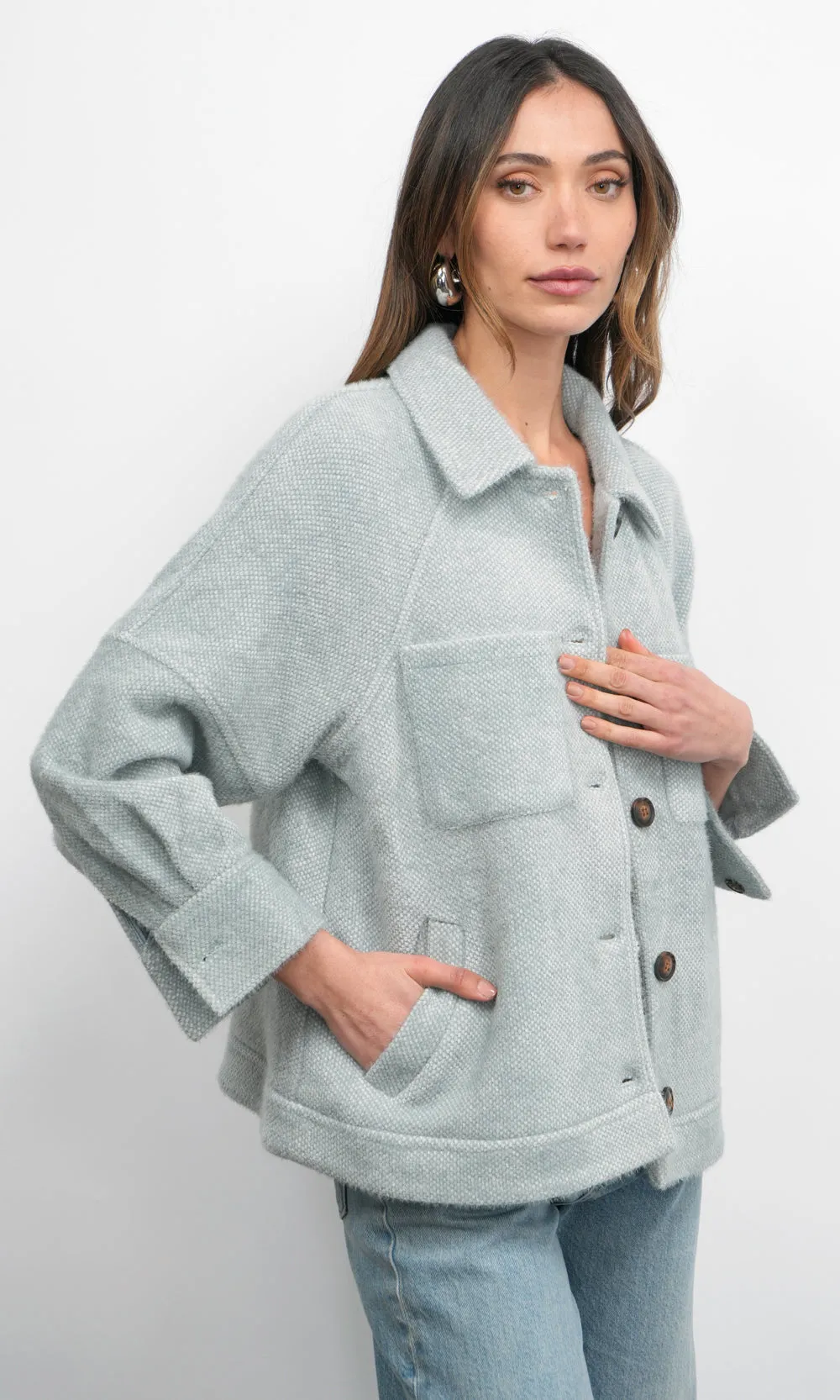 Gracey Cozy Shacket Layer Ready