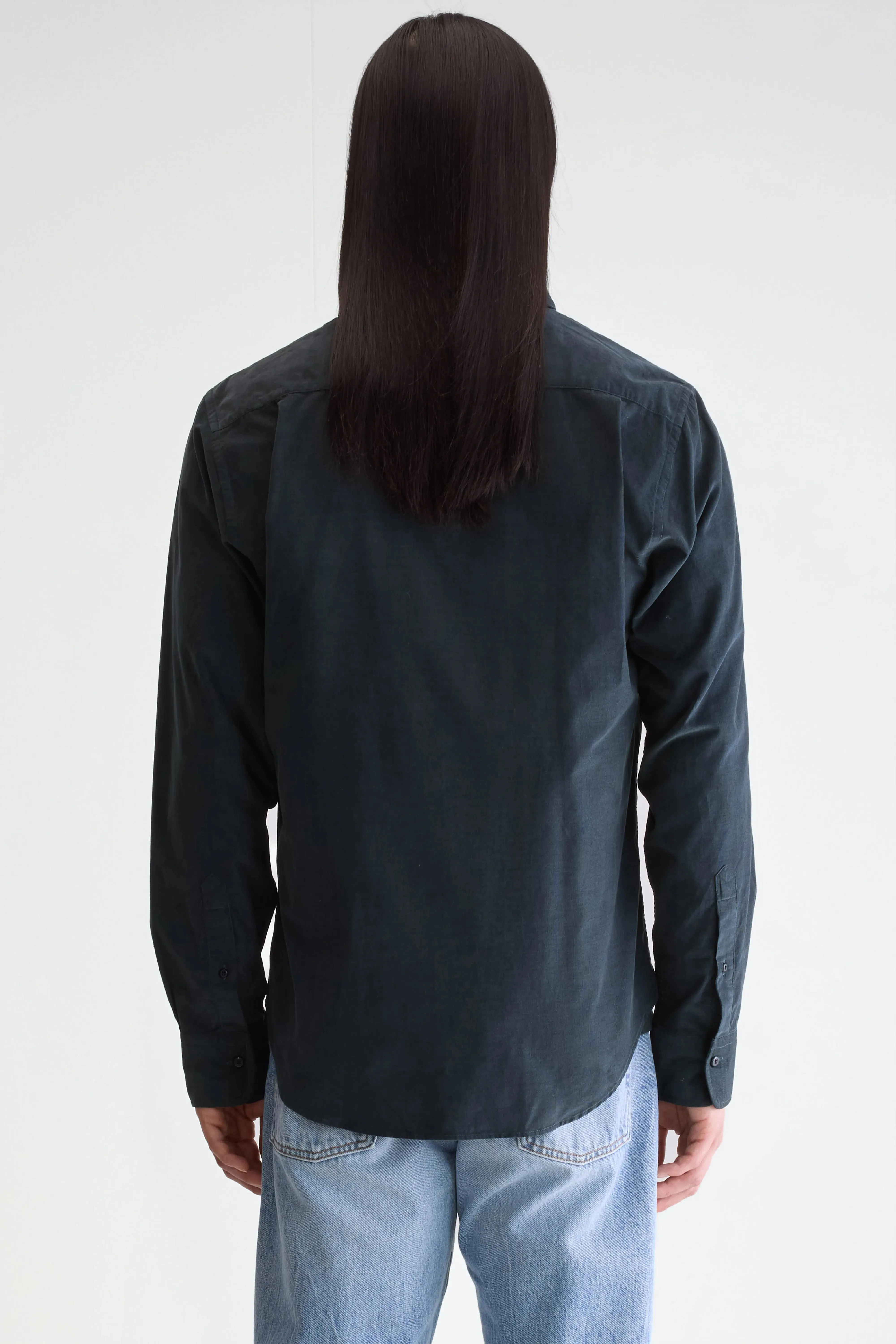Gradient Look Franklin regular shirt (252 / M / PIRATE)