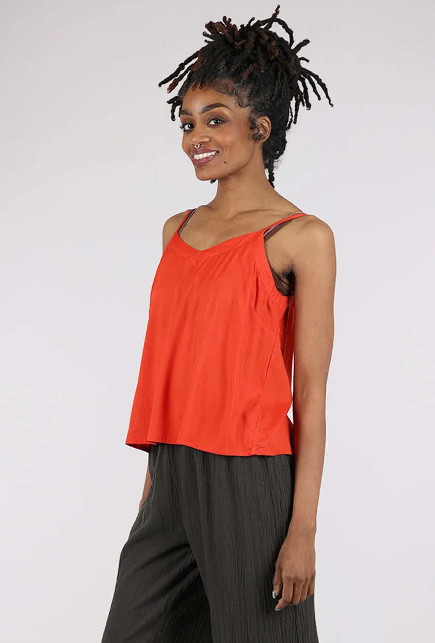Great Fit Double V Tank, Orange