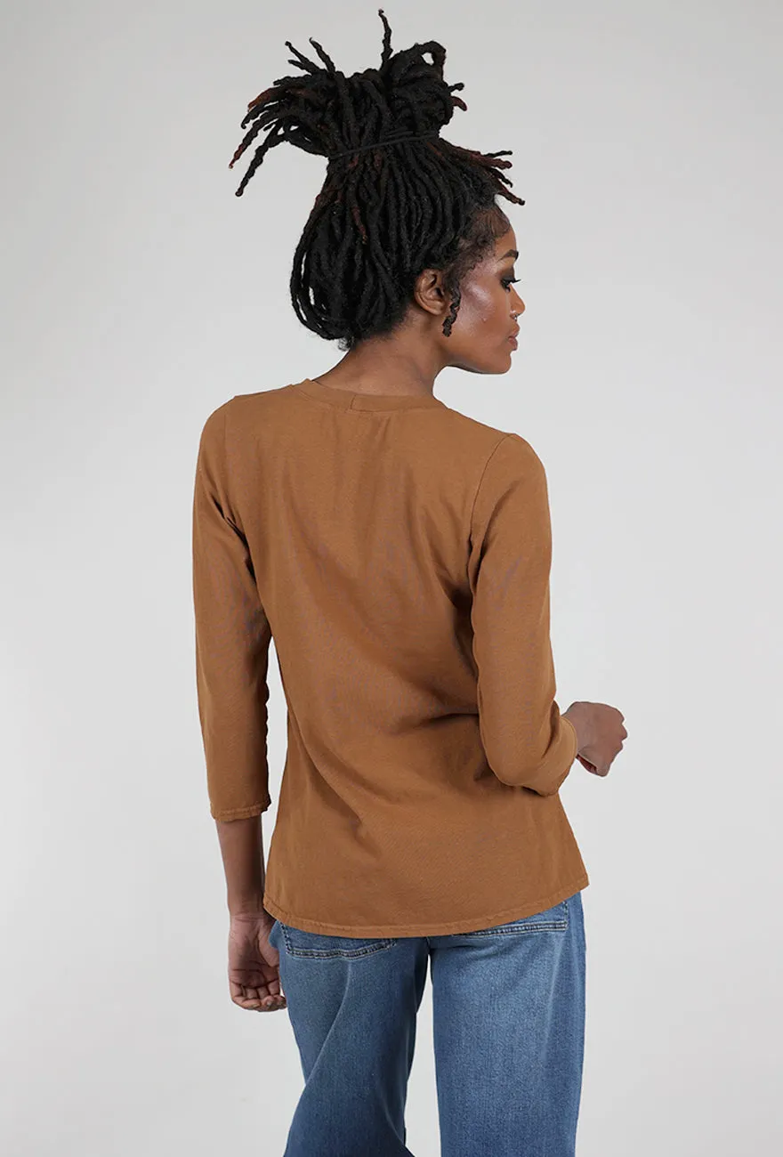 Great quality CA Fitted Tee, Camel