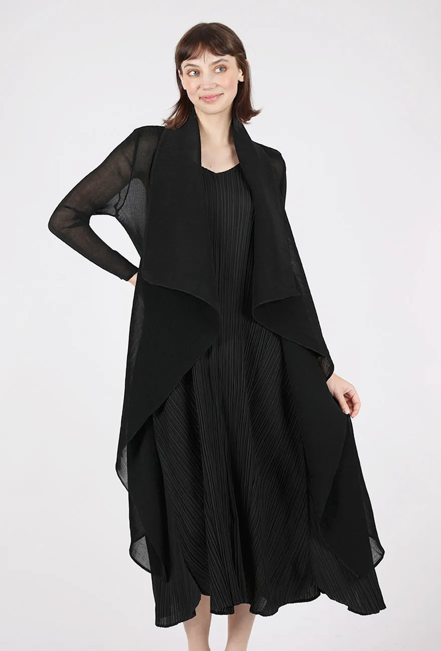 wallet Defy Collare Coat, Black