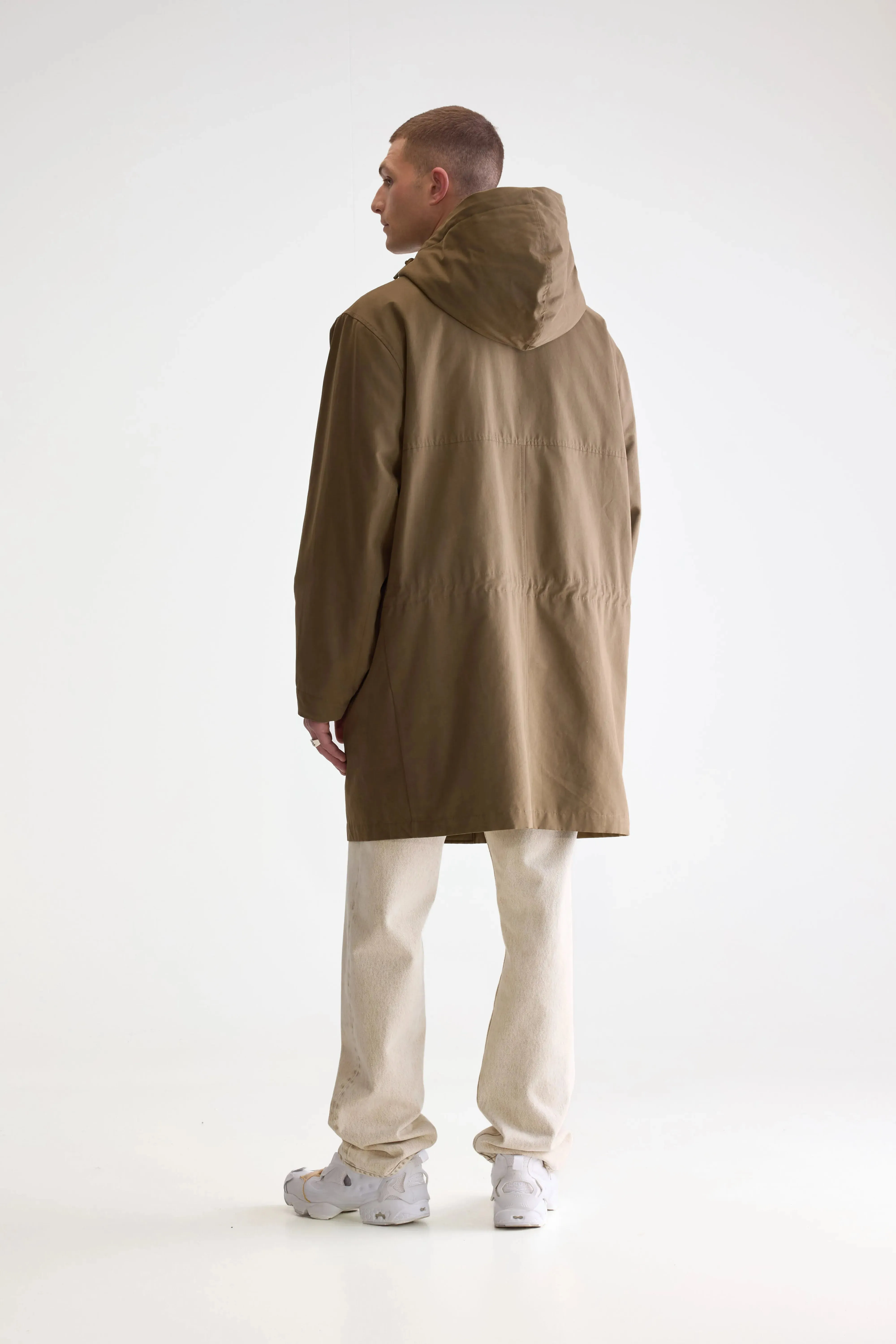 Hanson hooded parka (252 / M / OLIVE NIGHT) Fit That Moves