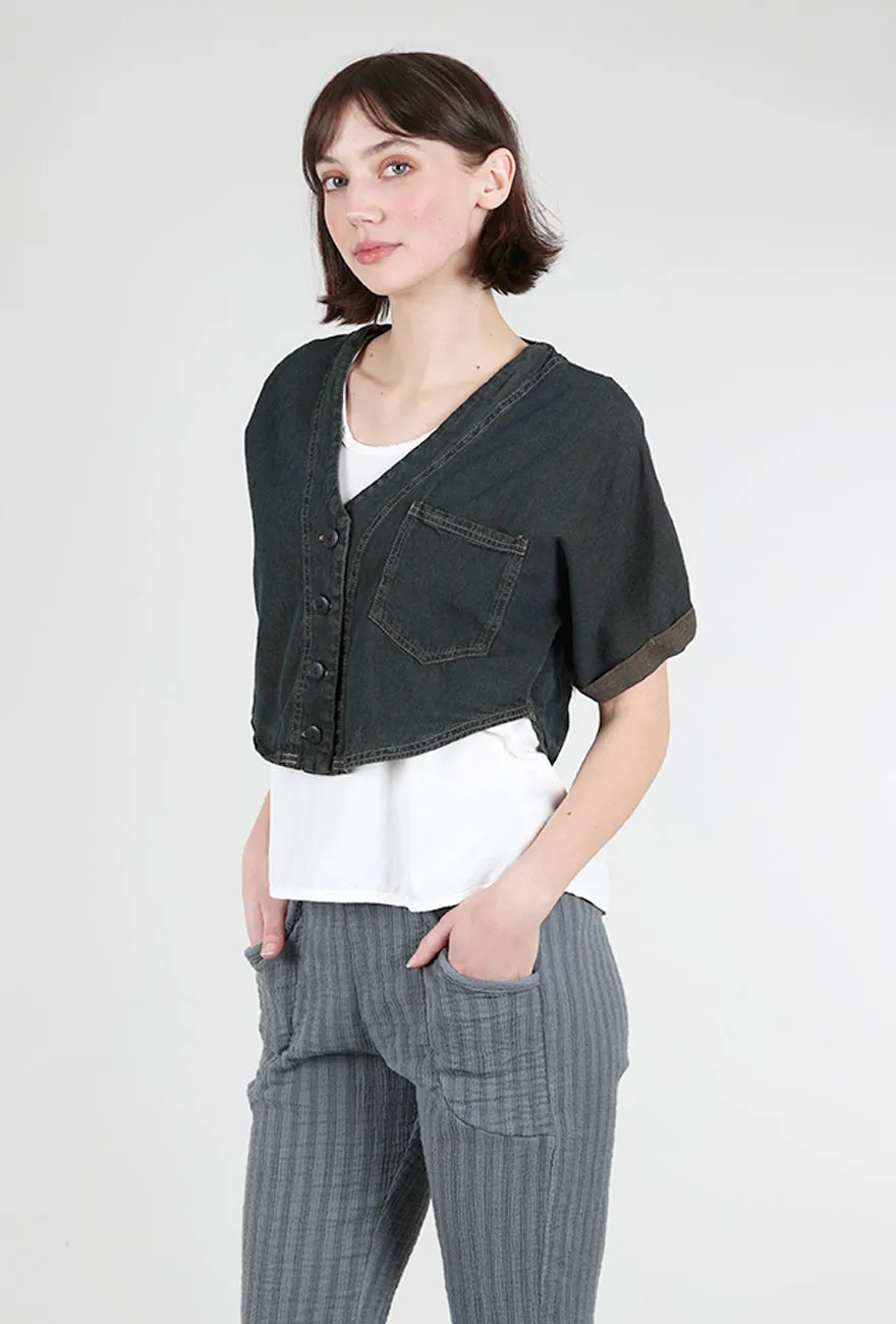 Harper Crop Jacket, Copper Wash Fit And Flexibility