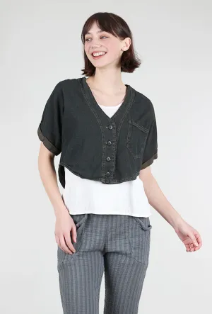 Harper Crop Jacket, Copper Wash Compact Fit Look Everyday Active Style