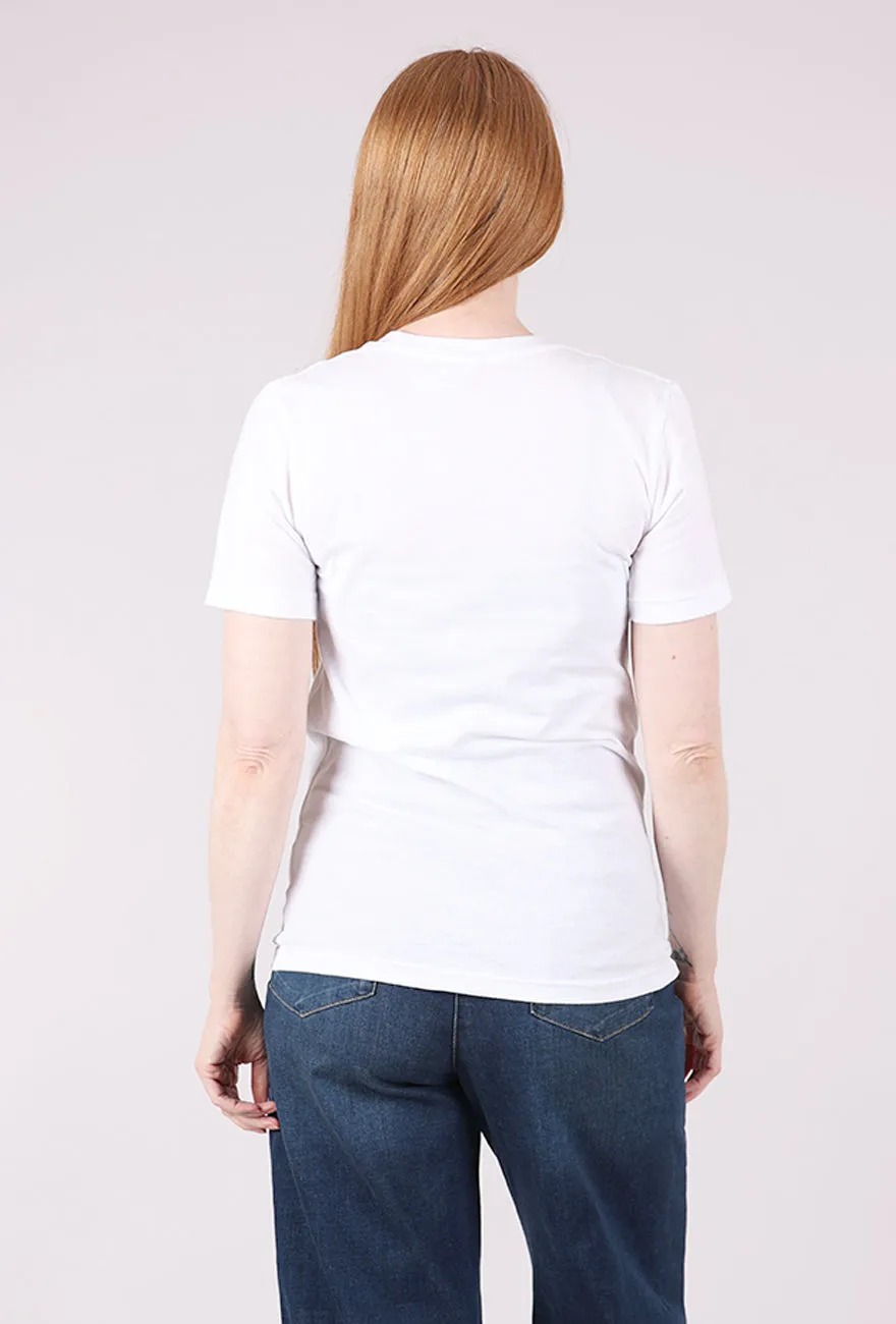Harry Styles' Styles Tee, White Cool Fit