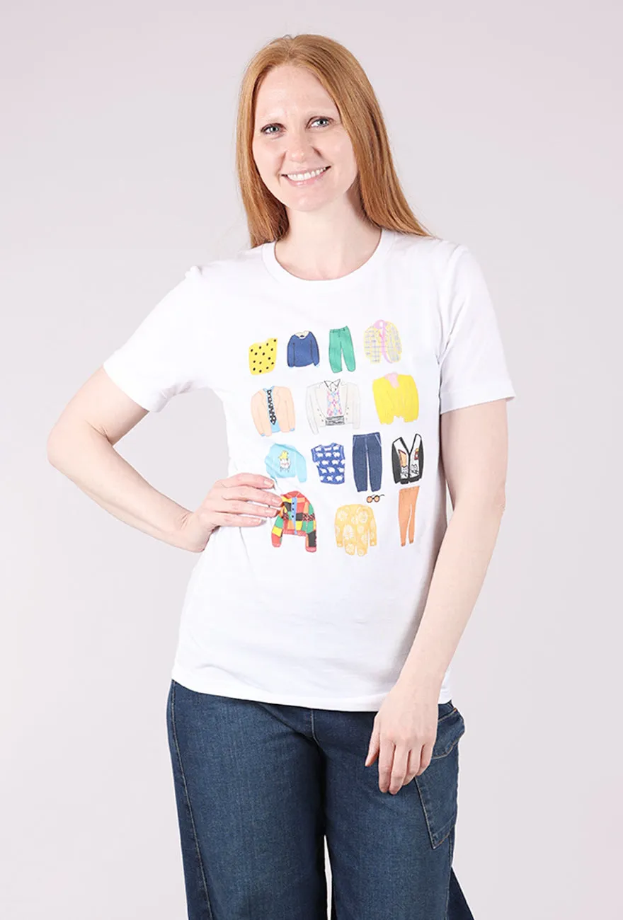 Harry Styles' Styles Tee, White Cool Fit