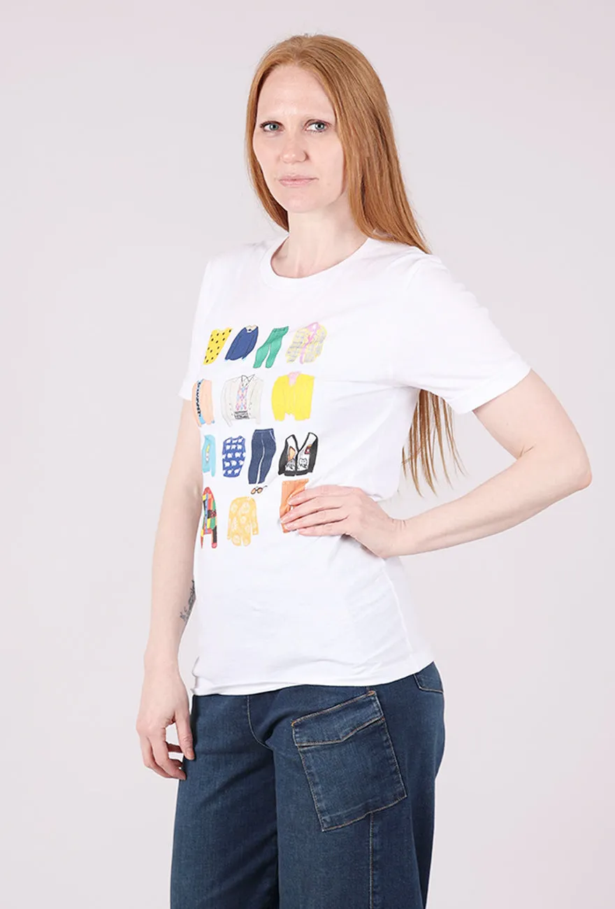 Harry Styles' Styles Tee, White Cool Fit