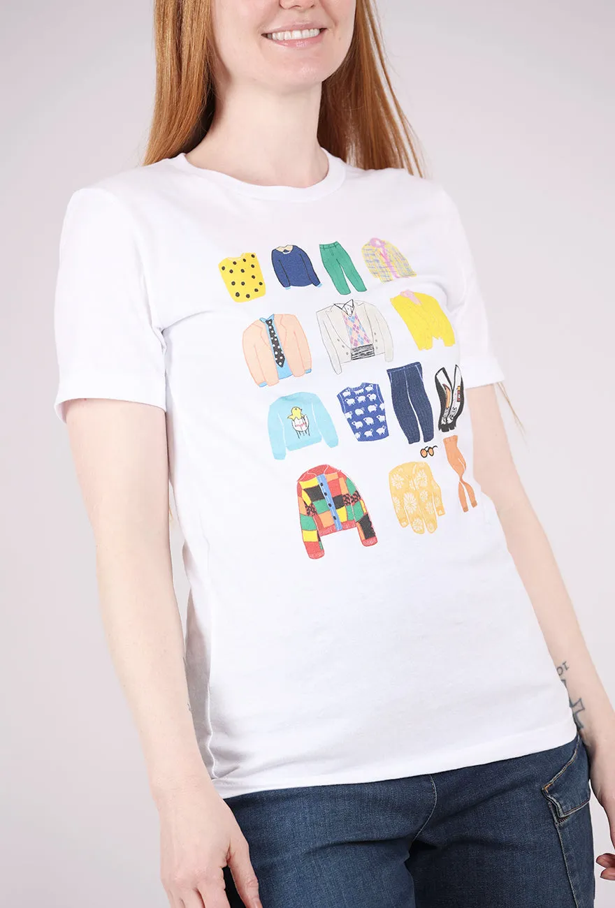 Harry Styles' Styles Tee, White Cool Fit