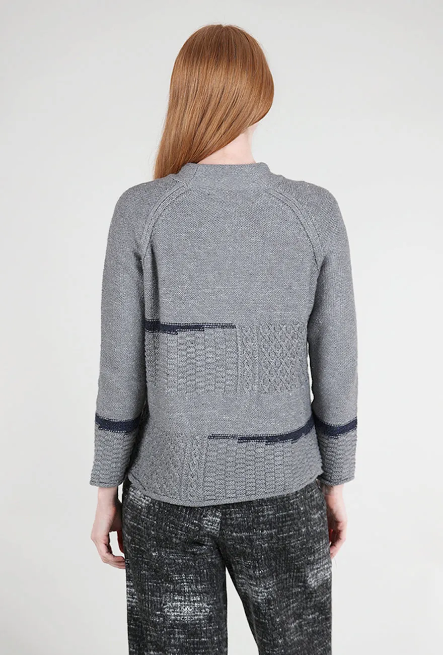 Harvest Sweater, Iron Blend Comfortable