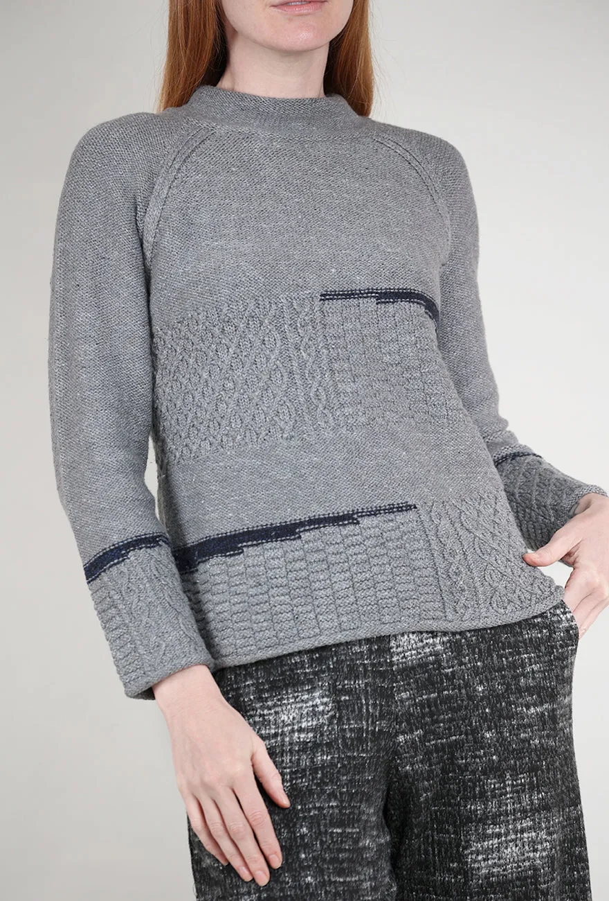 Harvest Sweater, Iron Blend Comfortable