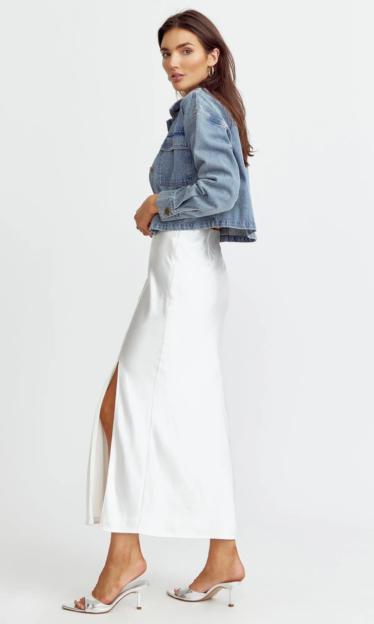 Hayek Slit Maxi Skirt Active Fit