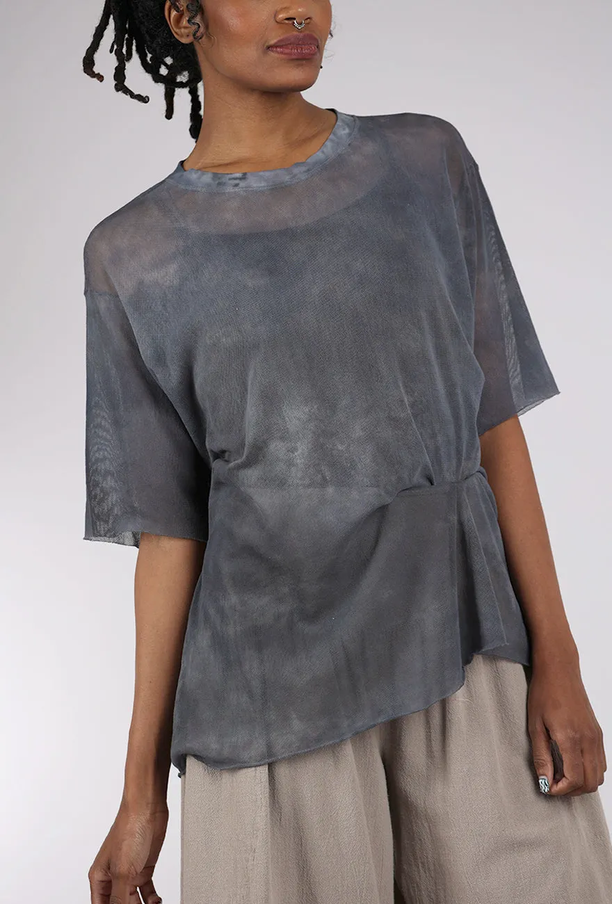 HB Mesh Tee, Gray Bright and Bold