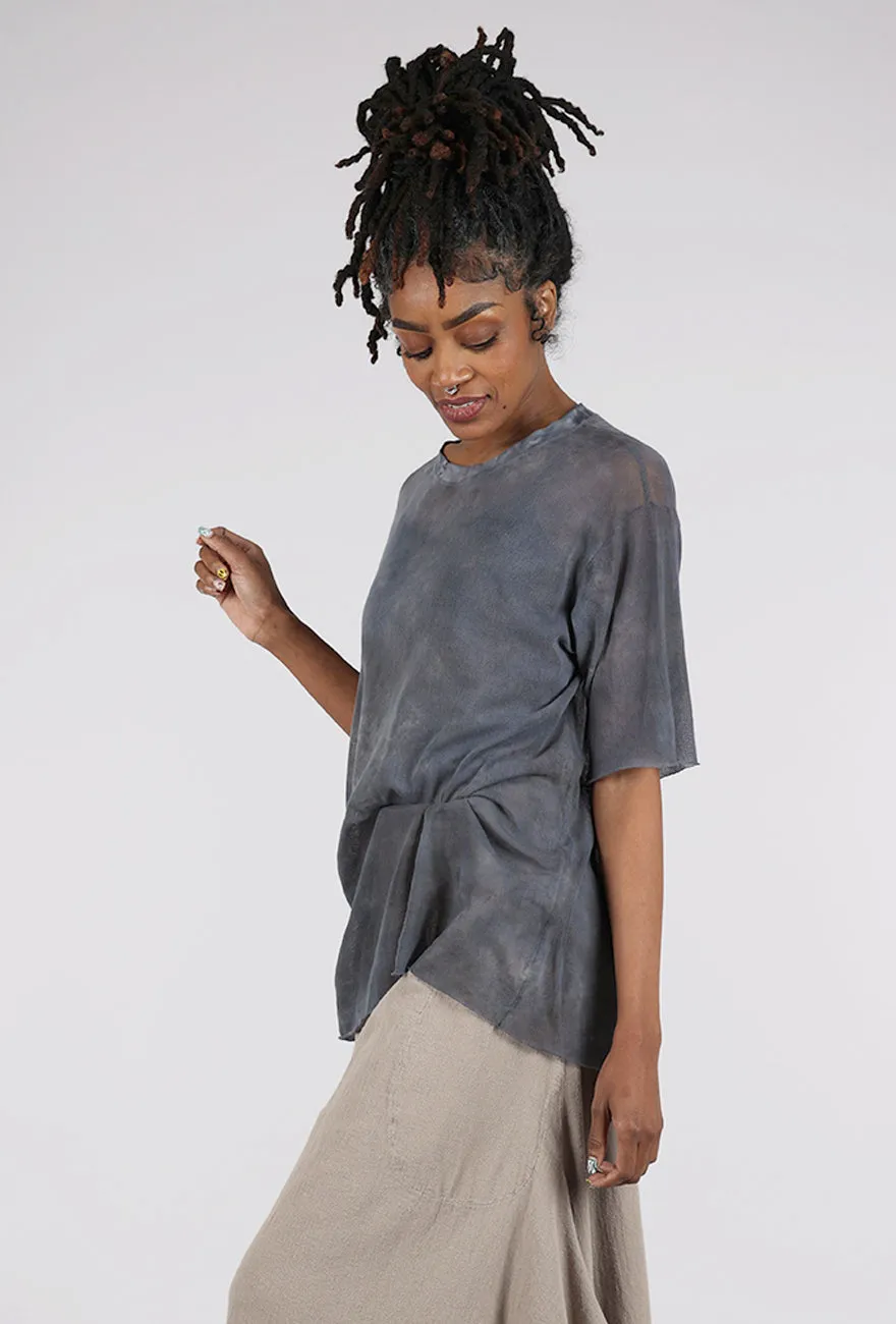 HB Mesh Tee, Gray Bright and Bold