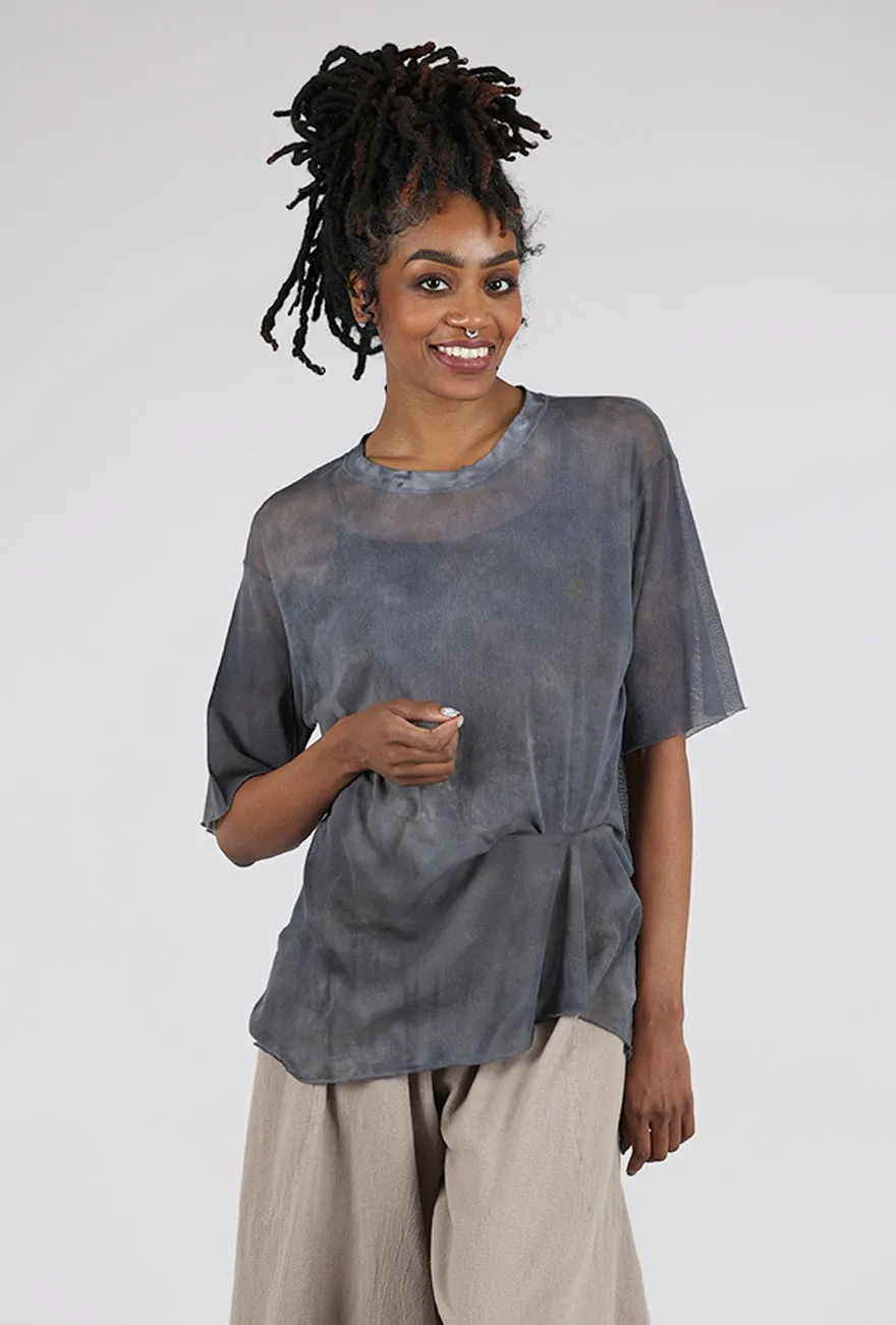 HB Mesh Tee, Gray Stylish Comfort