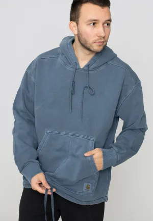 Active Outfit Game day wear Carhartt WIP - Hooded Arling Garment Dyed Storm Blue - Hoodie