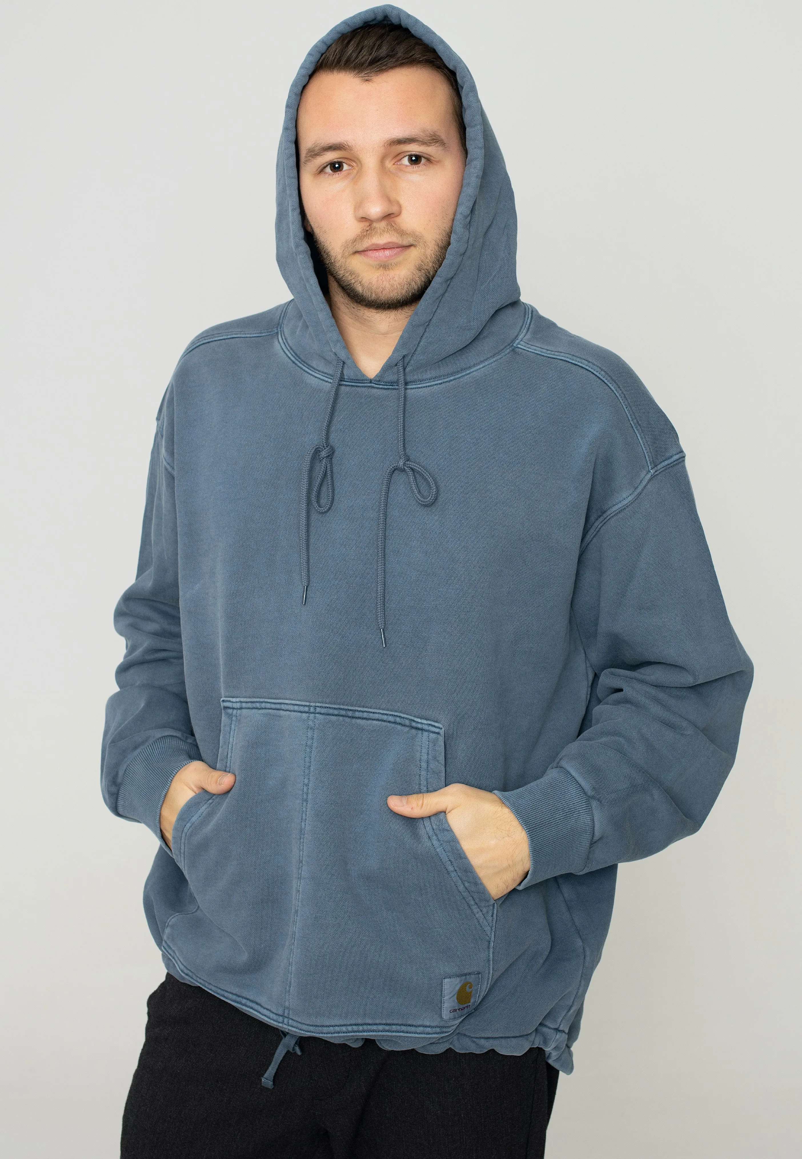 Head Turner Carhartt WIP - Hooded Arling Garment Dyed Storm Blue - Hoodie