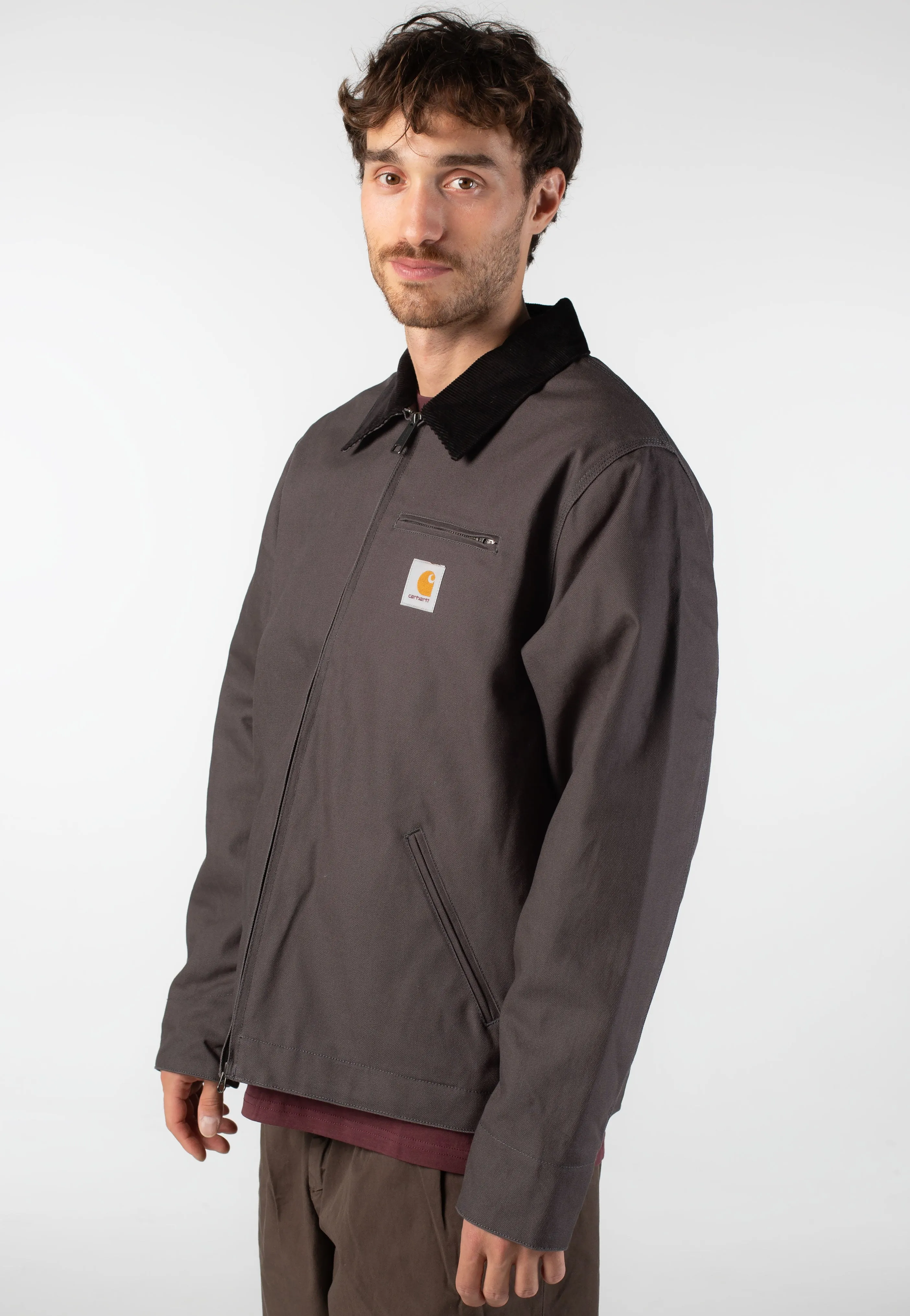 Heat Lock Carhartt WIP - Detroit Rigid Graphite/Black - Jacket