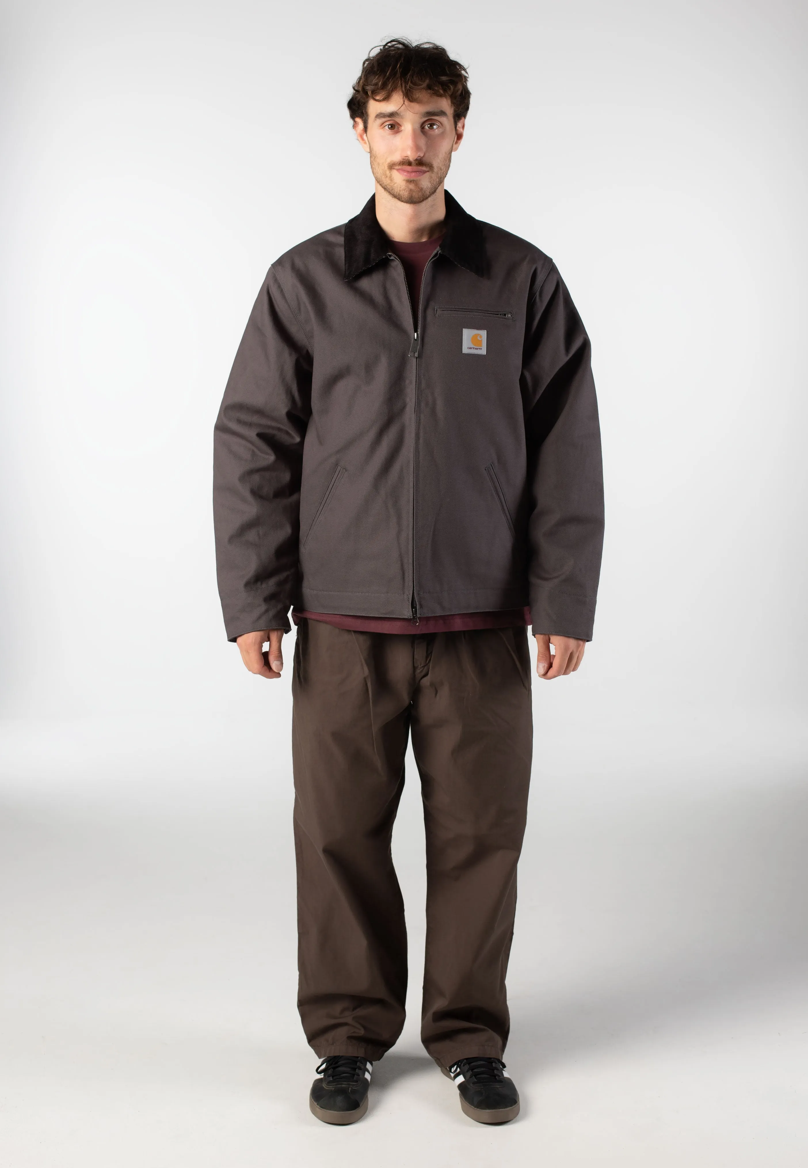 Heat Lock Carhartt WIP - Detroit Rigid Graphite/Black - Jacket