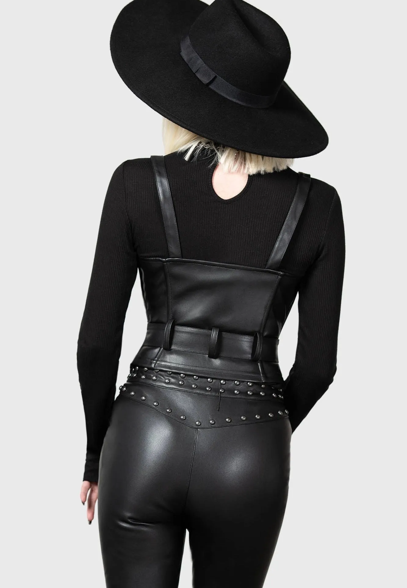 Heavy load capacity Killstar - Malapas Underbust Black - Corset