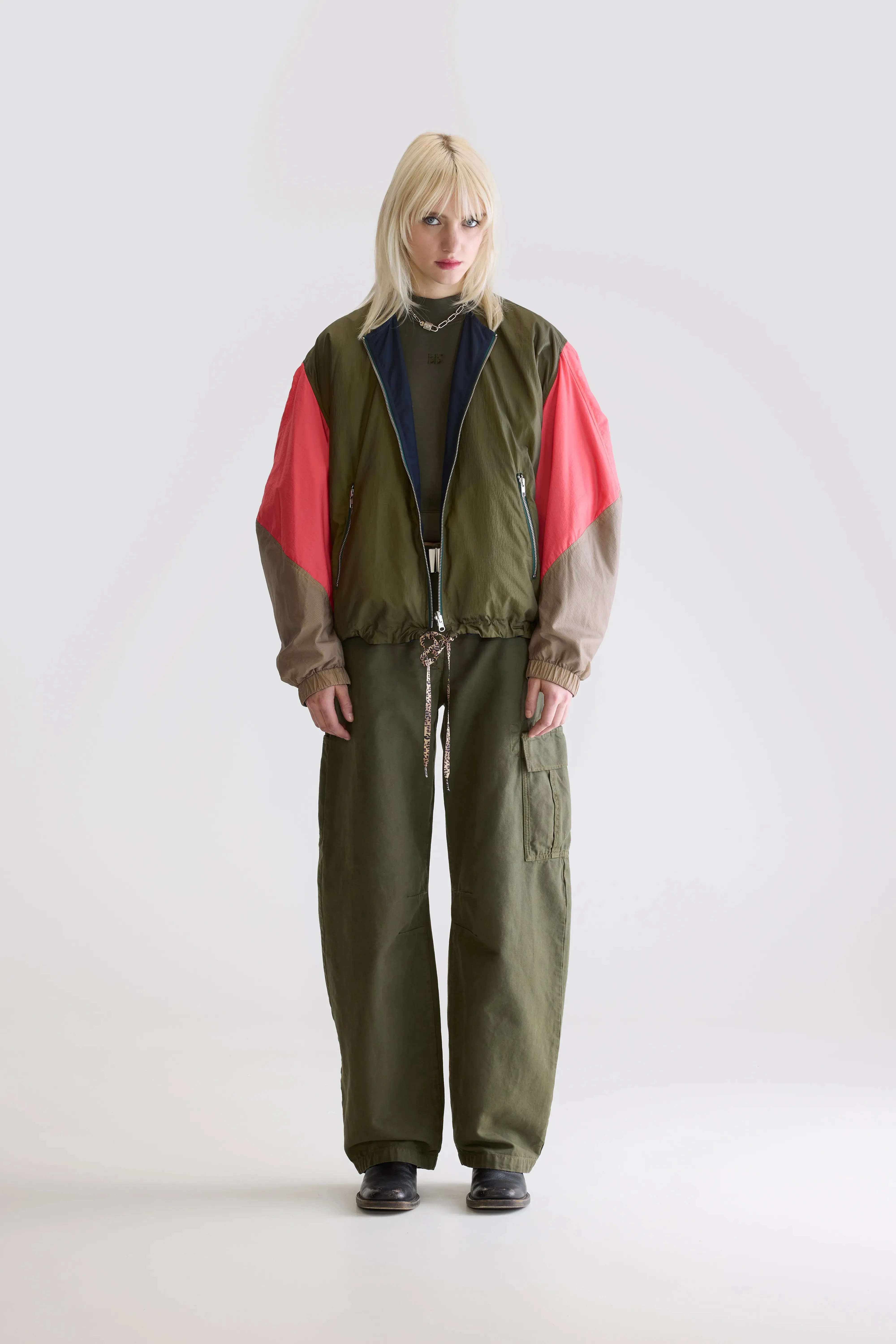 Helsink jacket (252 / W / ARMY) Plush Luxe