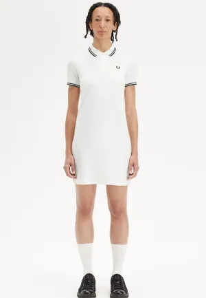 Movement Ready Fred Perry - The Twin Tipped Snow White/Court Green - Dress