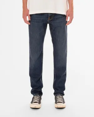 Nudie Steady Eddie II Regular Tapered Mens Jeans - Blue Soil | Nudie Jeans Jeans | JEANSTORE