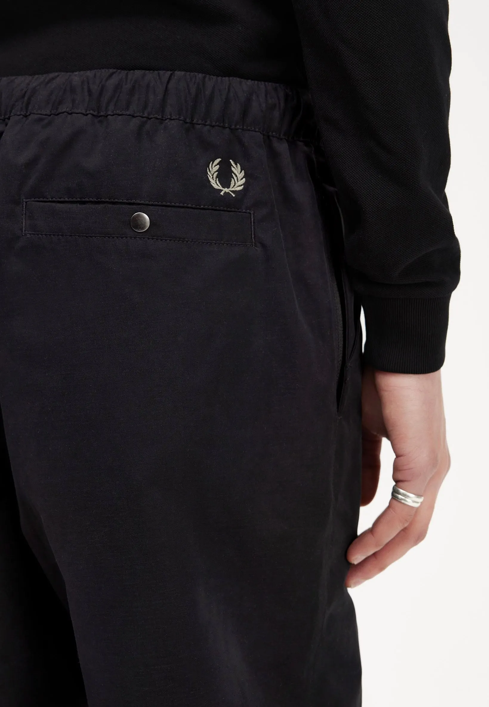 High Quality Fred Perry - Utility Black - Pants