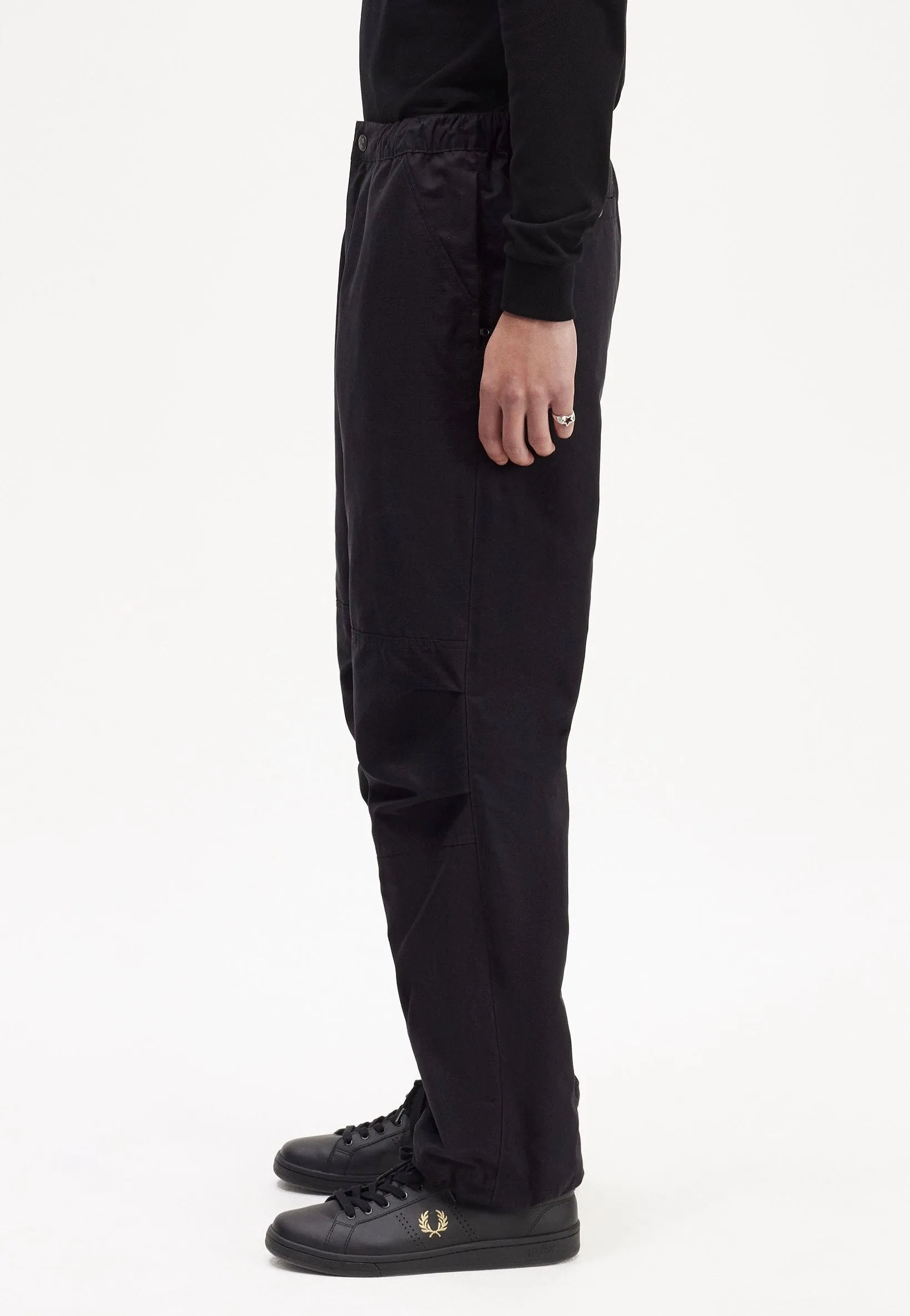 High Quality Fred Perry - Utility Black - Pants