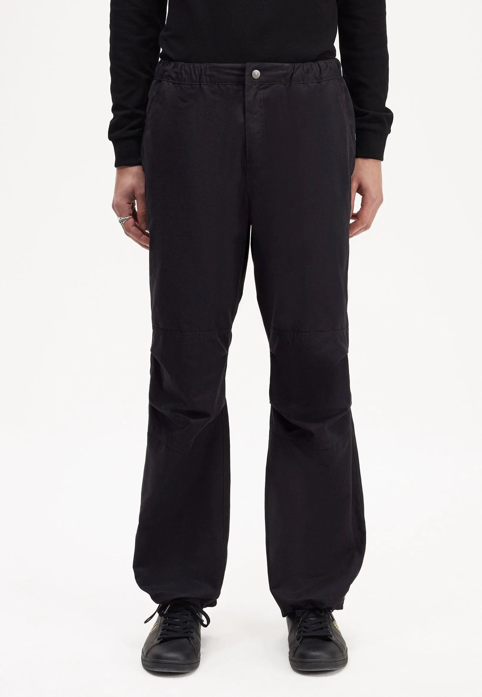 UV Protection Smooth Finish Fred Perry - Utility Black - Pants