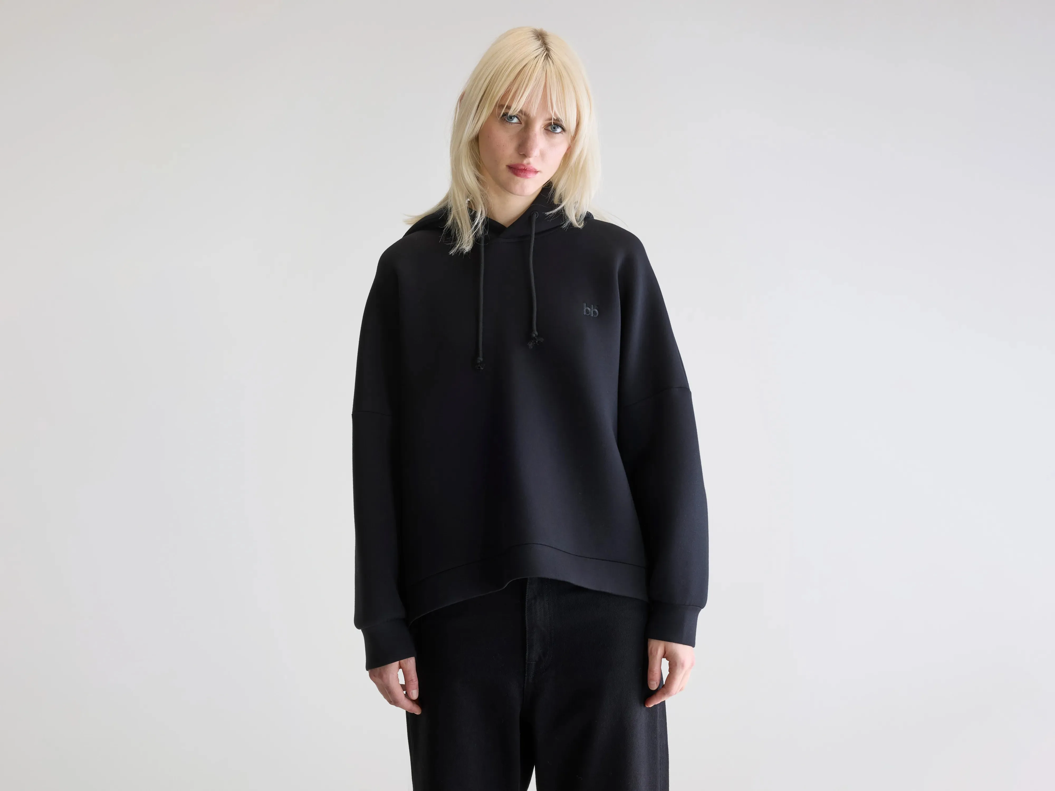 Oversized Design product tag identification Tood hoodie (252 / W / BLACK)