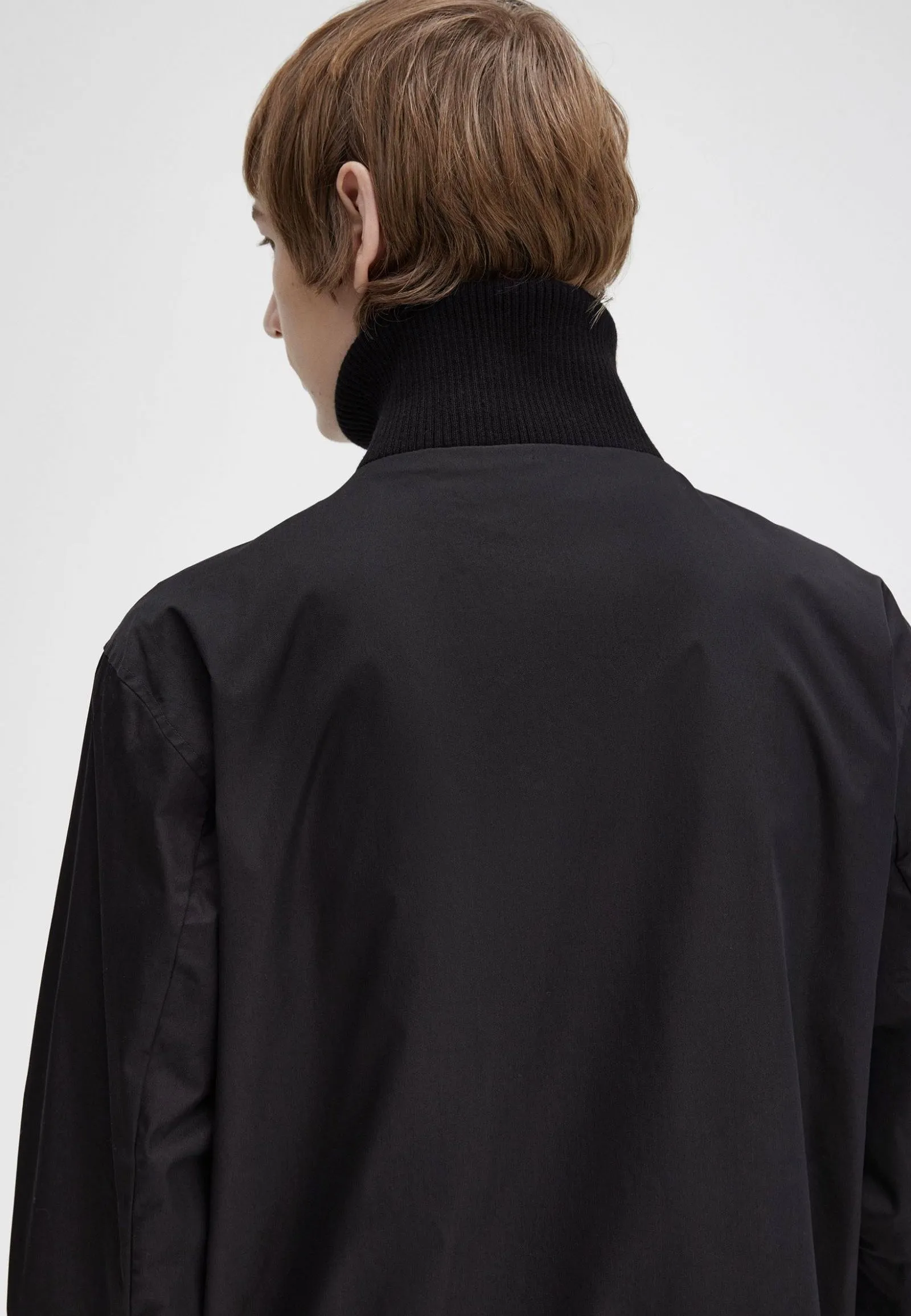 High-Tech Wear Fred Perry - Knitted Rib Tennis Black - Jacket