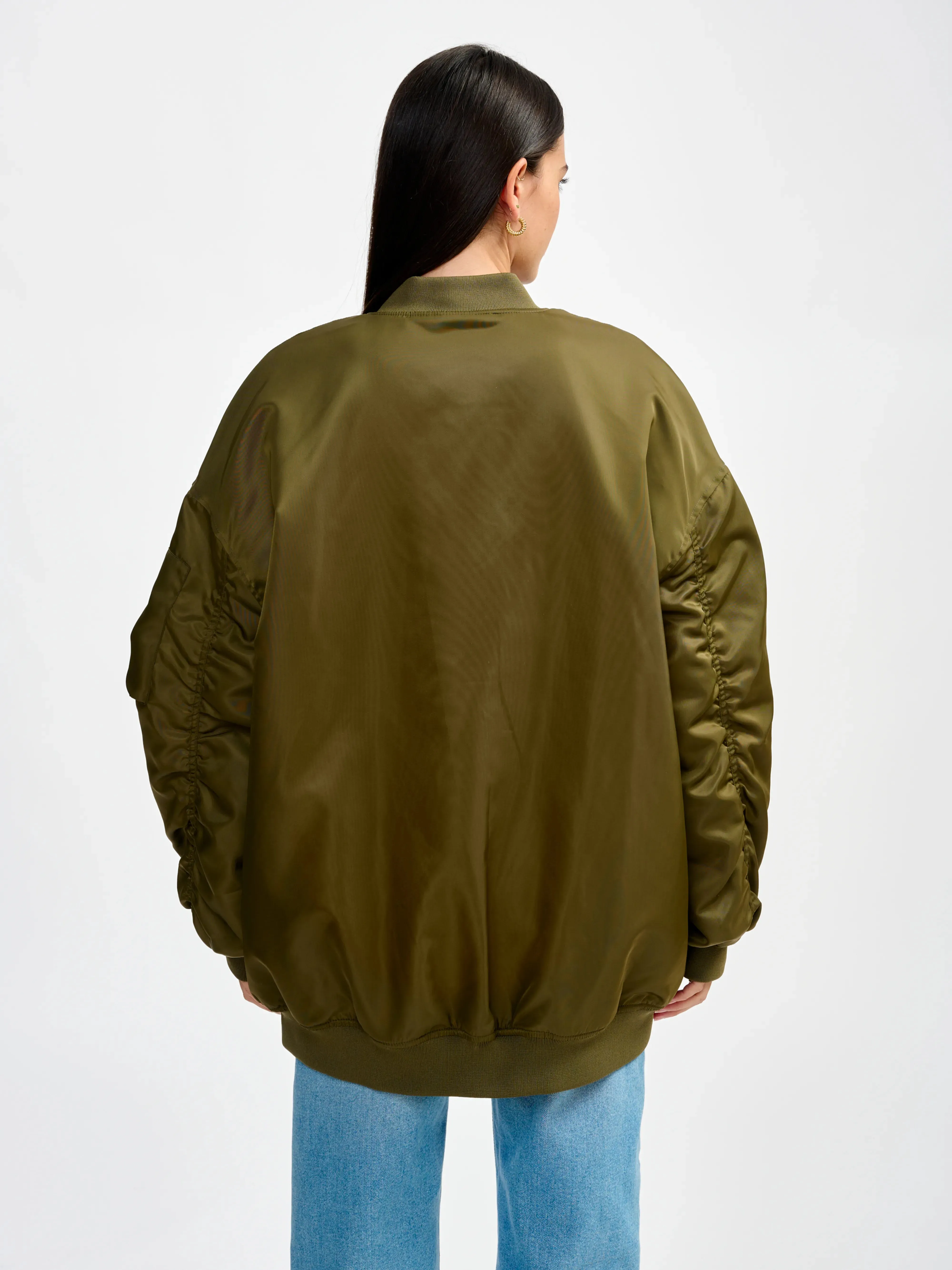 highway jacket (241 / W / OLIVE NIGHT) Tailored Clean Look