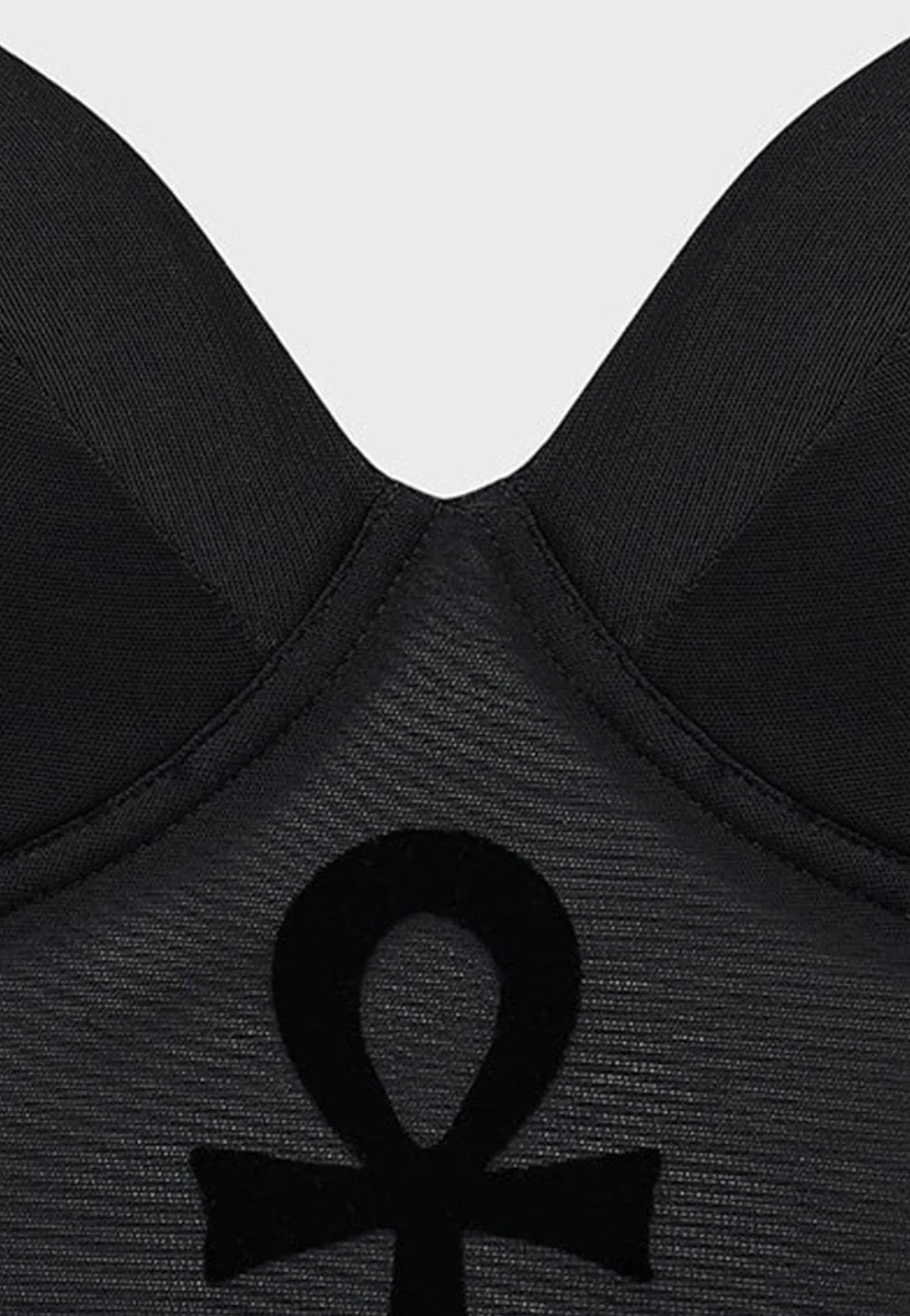 Hyper Flow Killstar - Dark Eternity Black - Bra