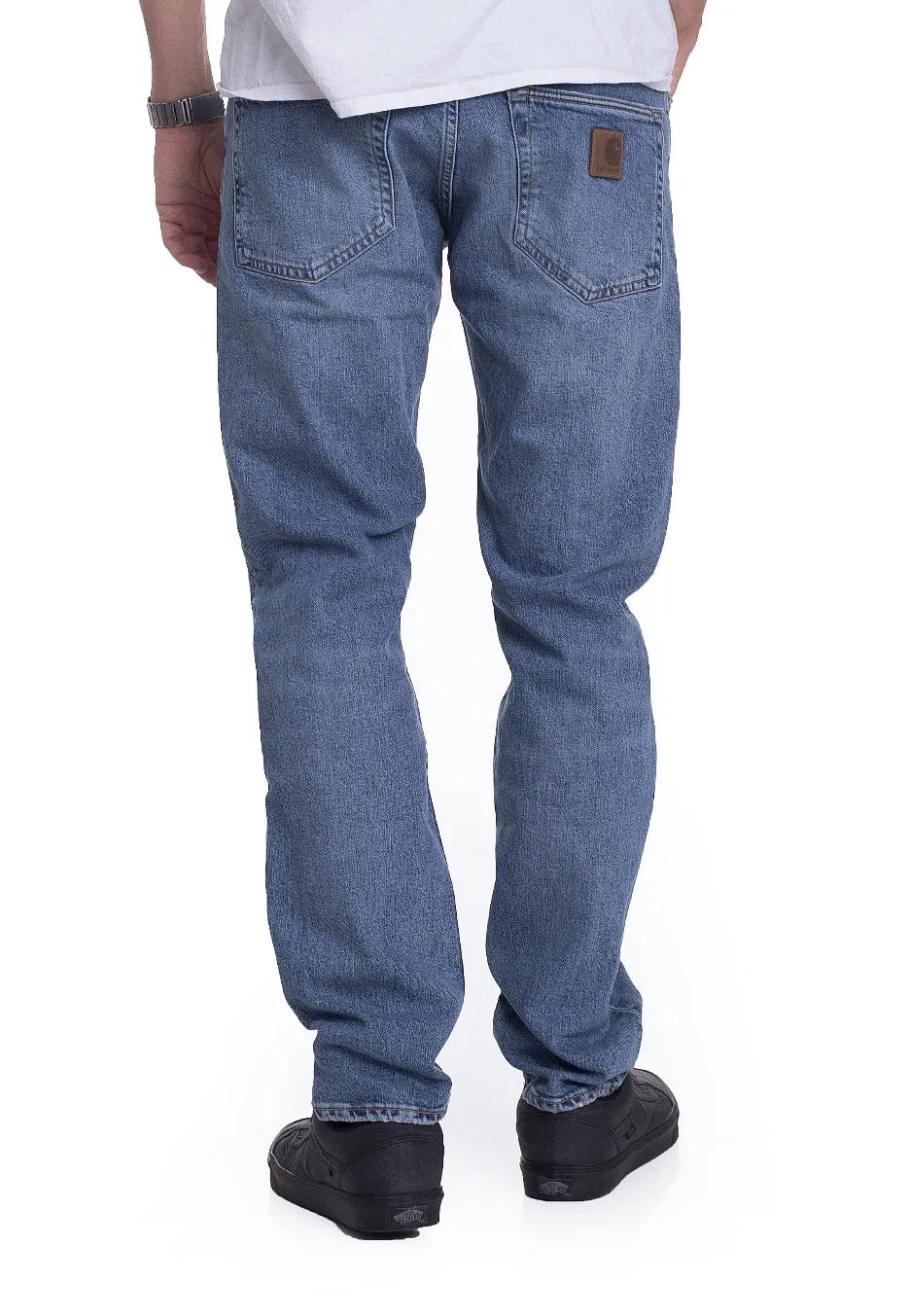 Iconic Craft Carhartt WIP - Klondike Mills Blue Worn Bleached - Jeans