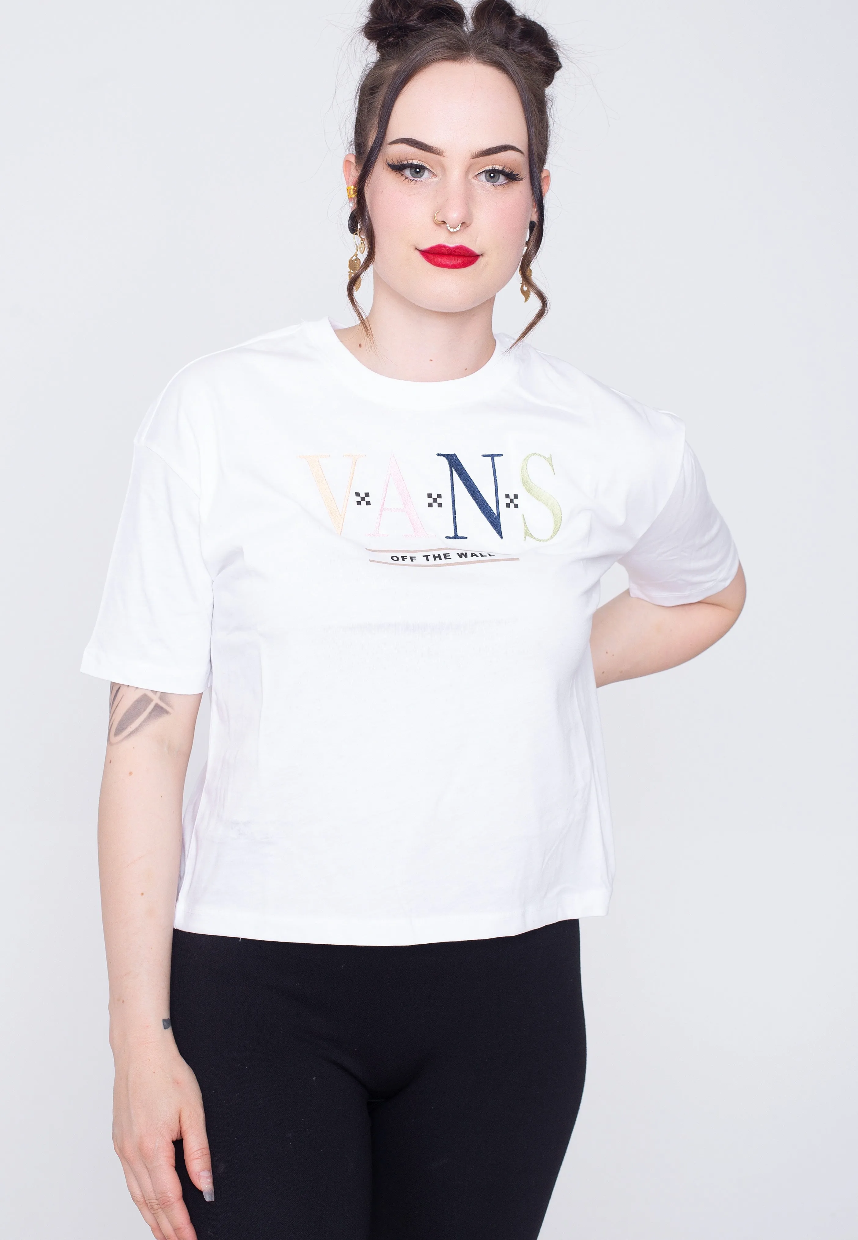 Iconic - timeless Vans - Burn Slow White - T-Shirt