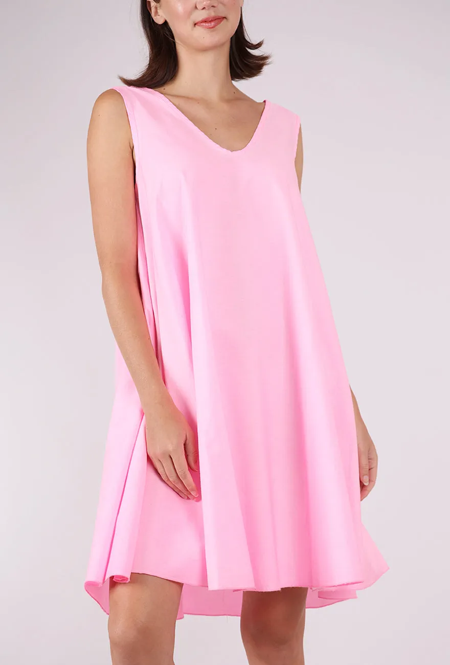 Indoor clothing Short Dress, Neon Pink