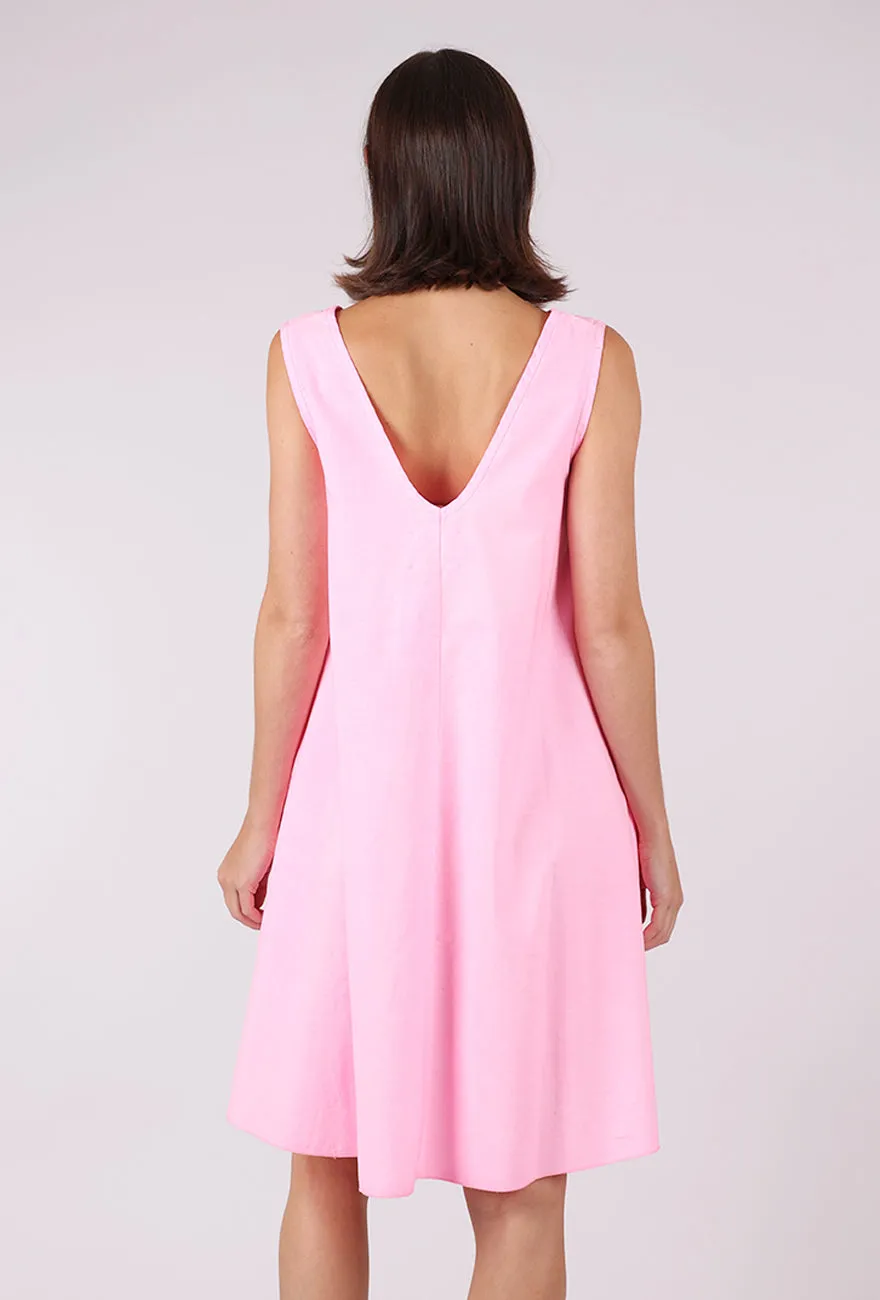 Indoor clothing Short Dress, Neon Pink