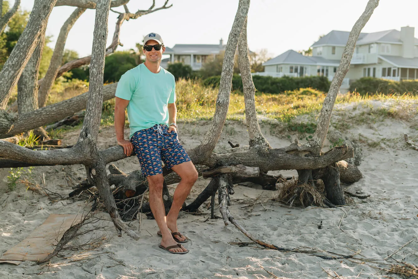 Indoor Comfort Doggy Paddle: Swim Trunks - Navy