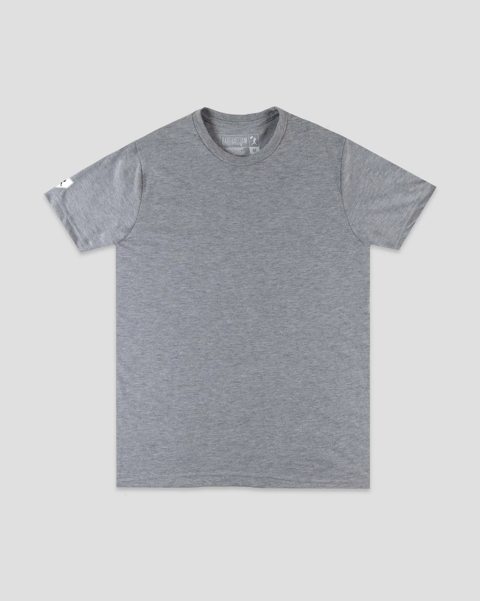 Chic Cut Formal Elegance Standard Comfort Tee - Grey