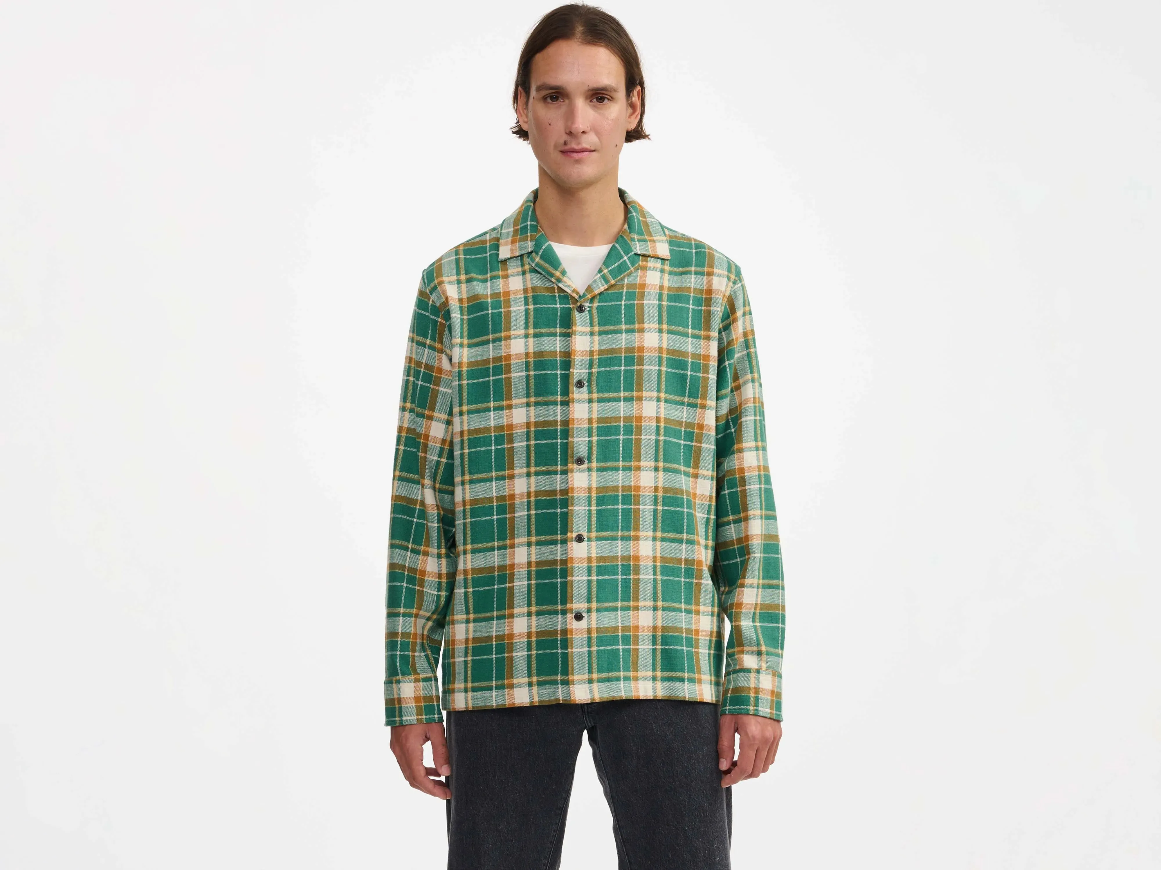 florian overshirt (241 / M / CHECK A) Neutral palette