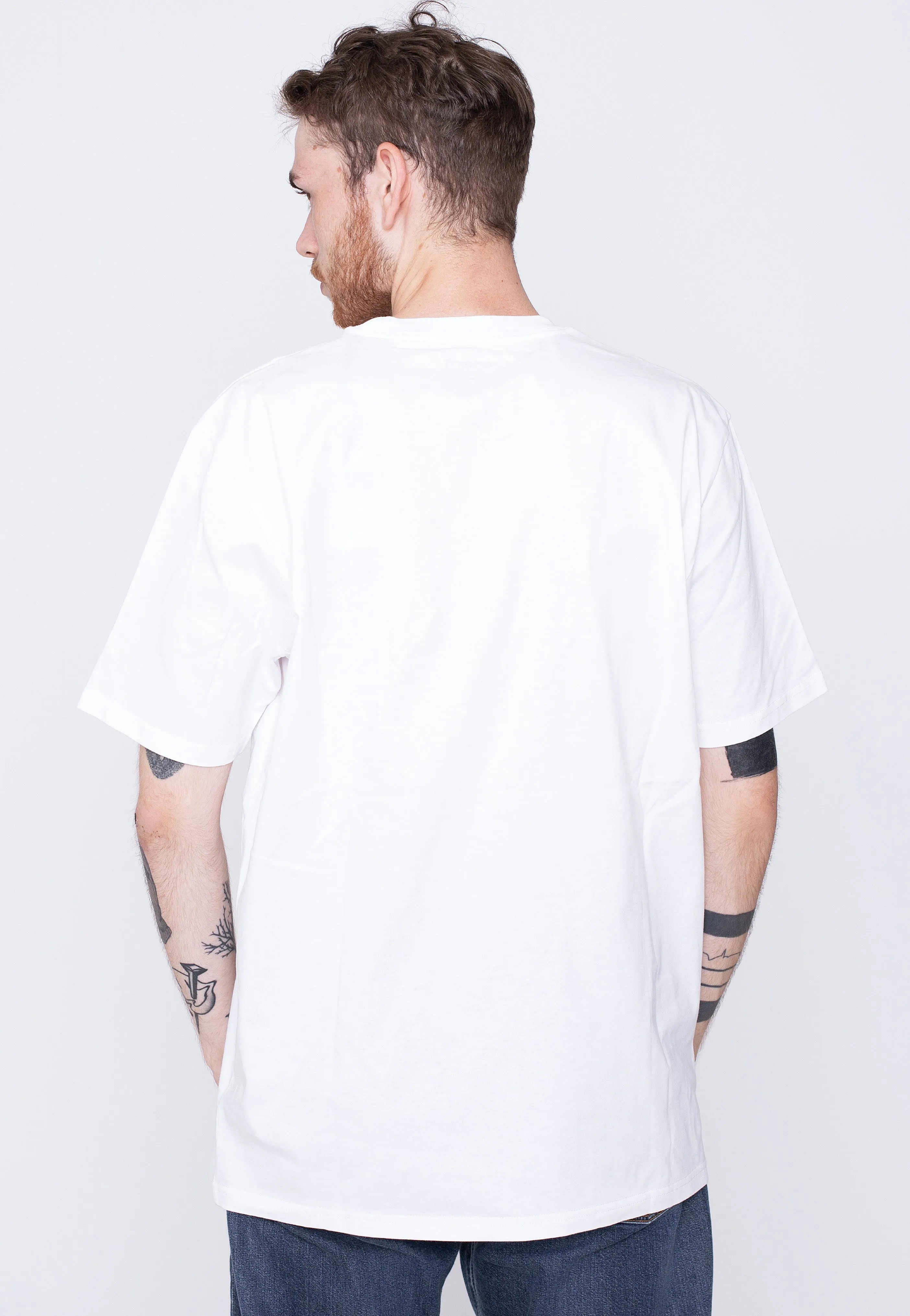 J - fashion - unique Carhartt WIP - Base White/Black - T-Shirt
