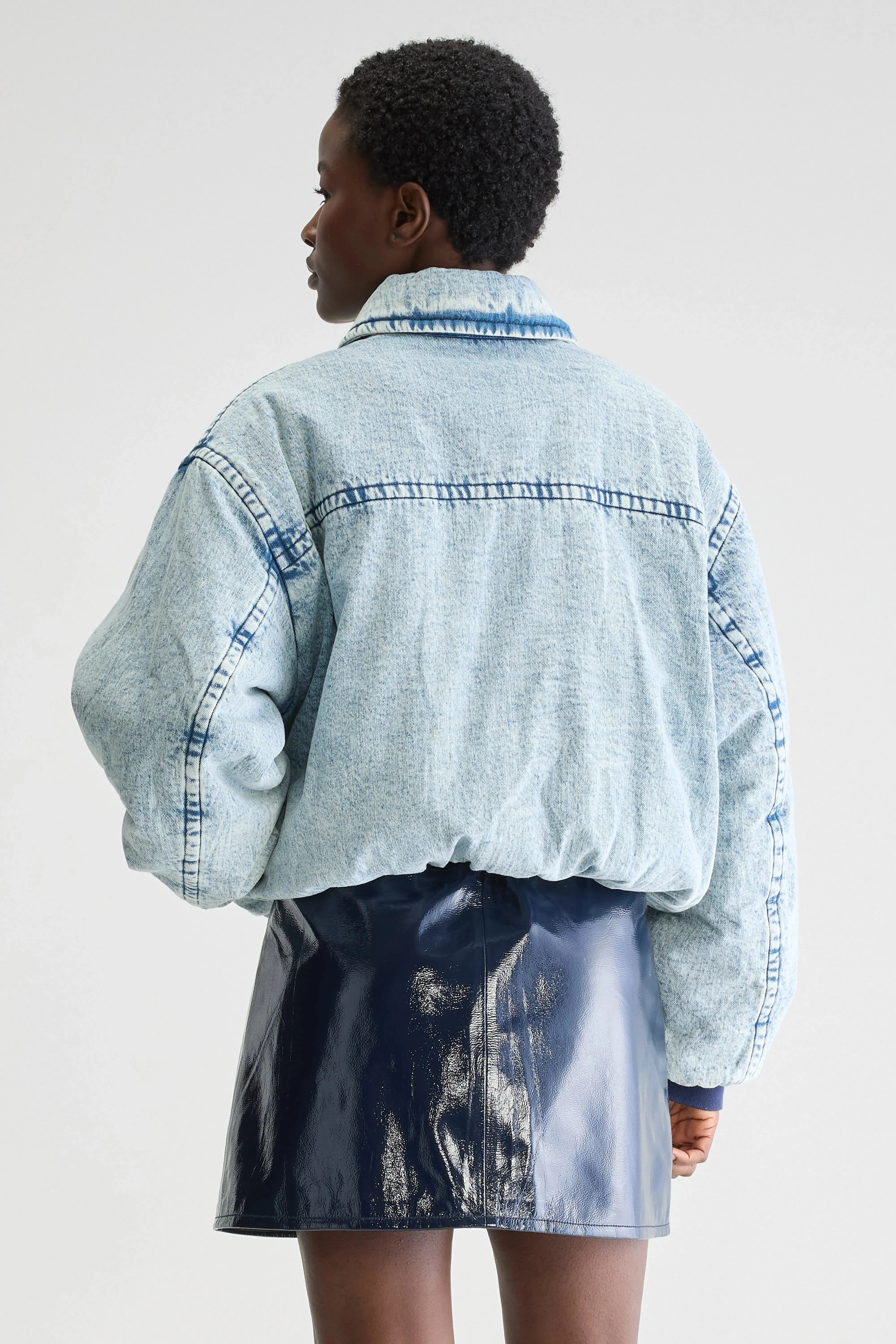 Jacky bomber jacket (251 / W / VNTG STONE WASH) Modern Minimal