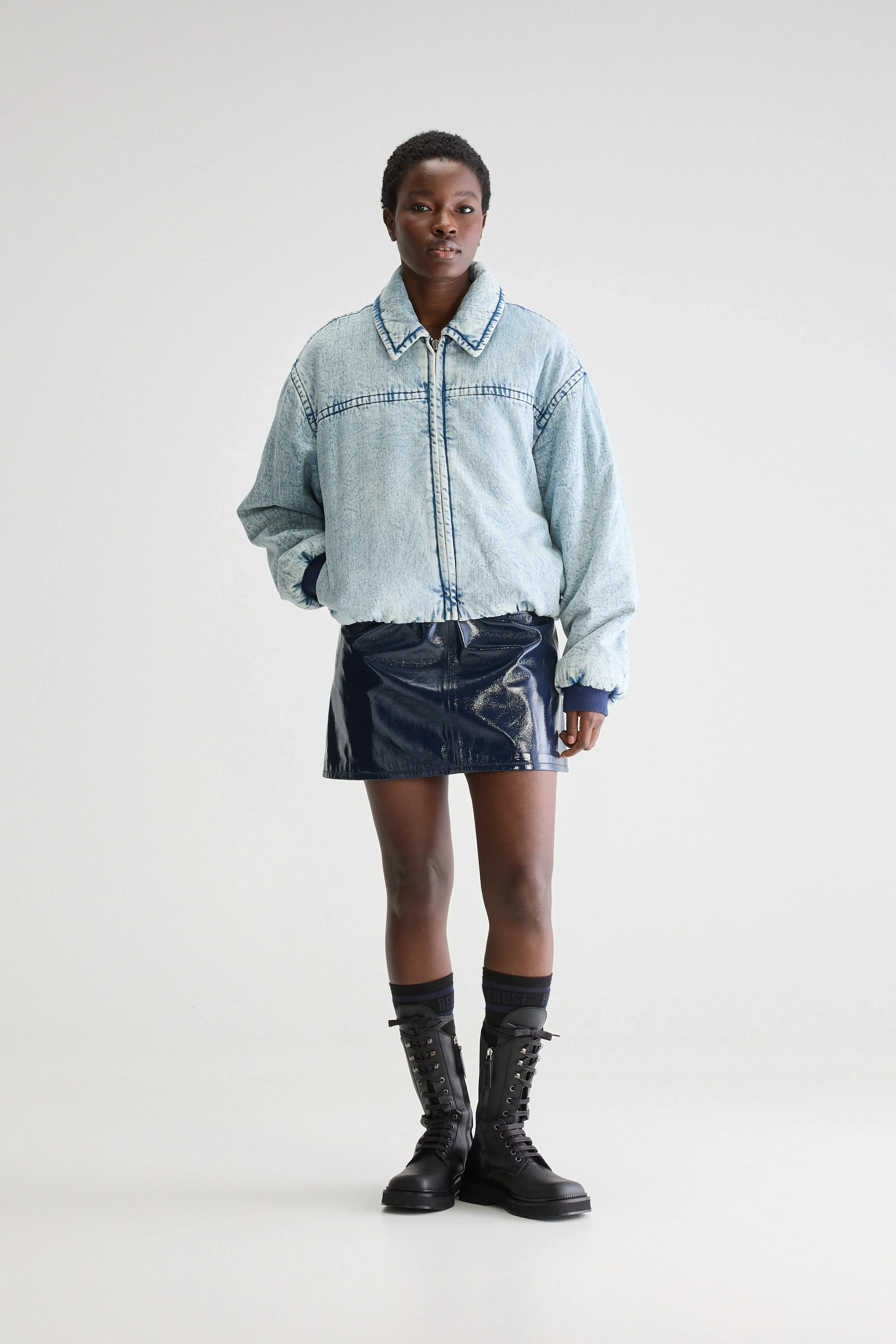 Jacky bomber jacket (251 / W / VNTG STONE WASH) Modern Minimal
