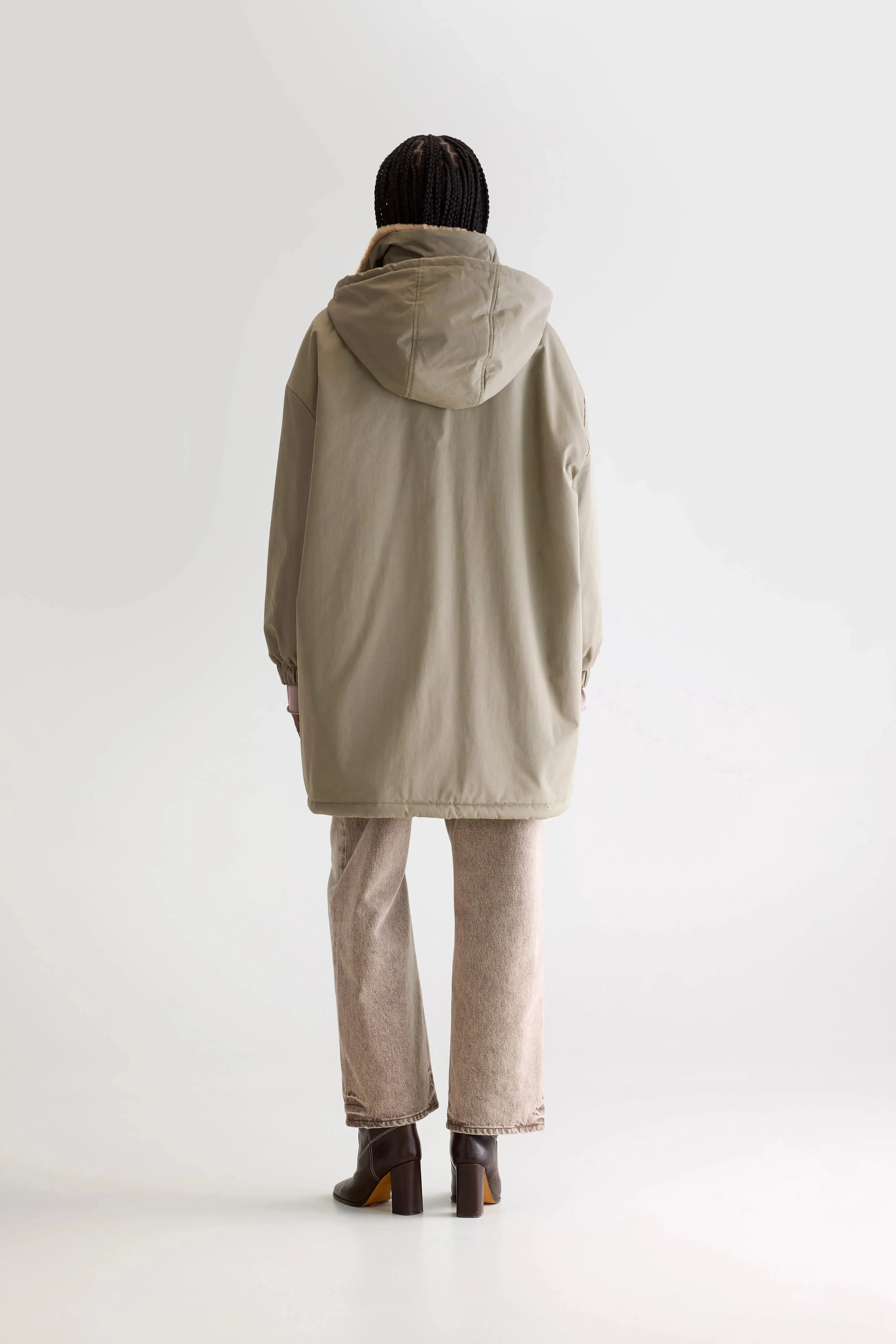 Jade duffle parka (252 / W / DUST) Windbreaker Ease