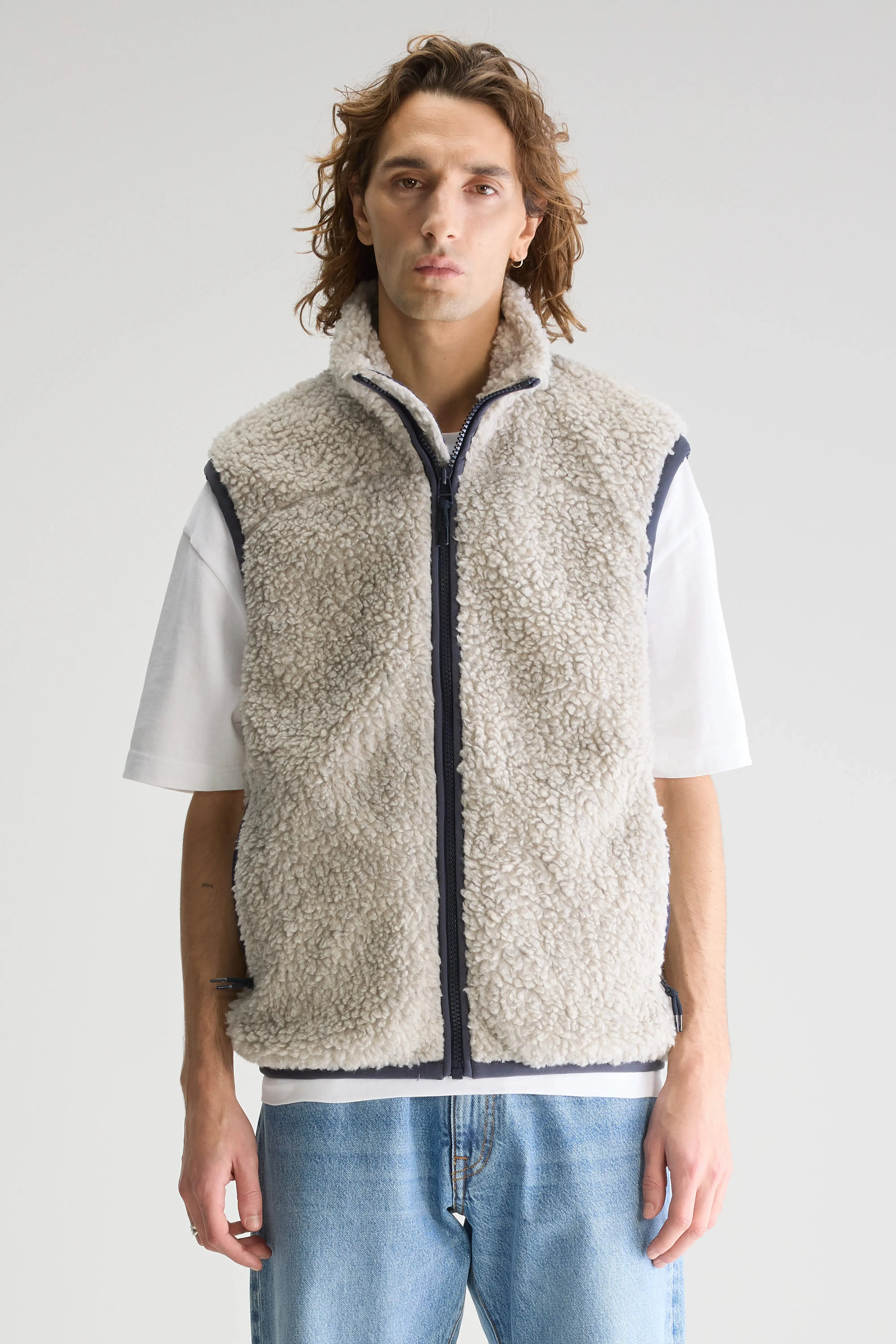 Jarrod sleeveless sweatshirt (251 / M / H. GREY) Compact Daily Gear