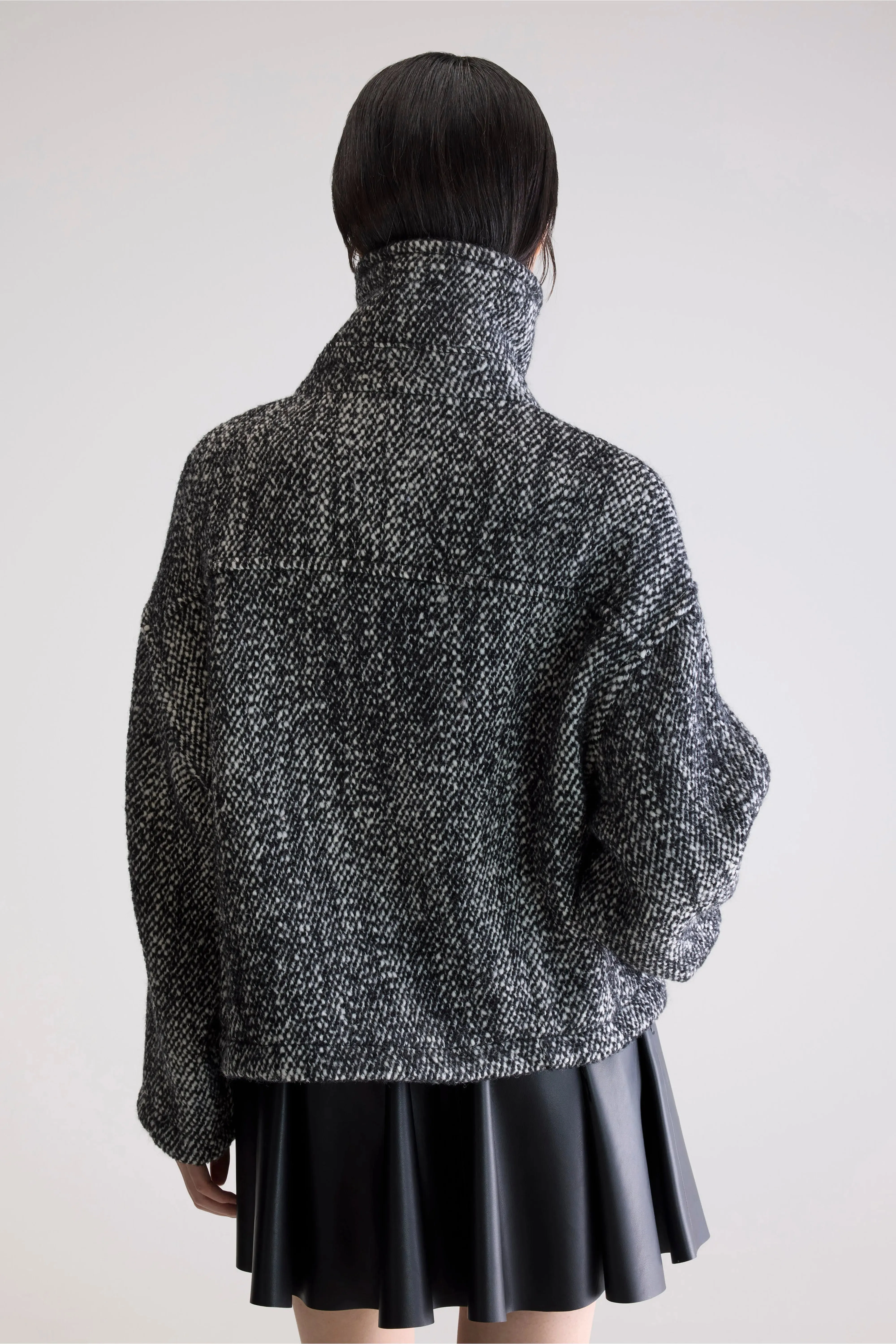 Jasmin relaxed jacket (252 / W / COMBO A) Velcro Closure
